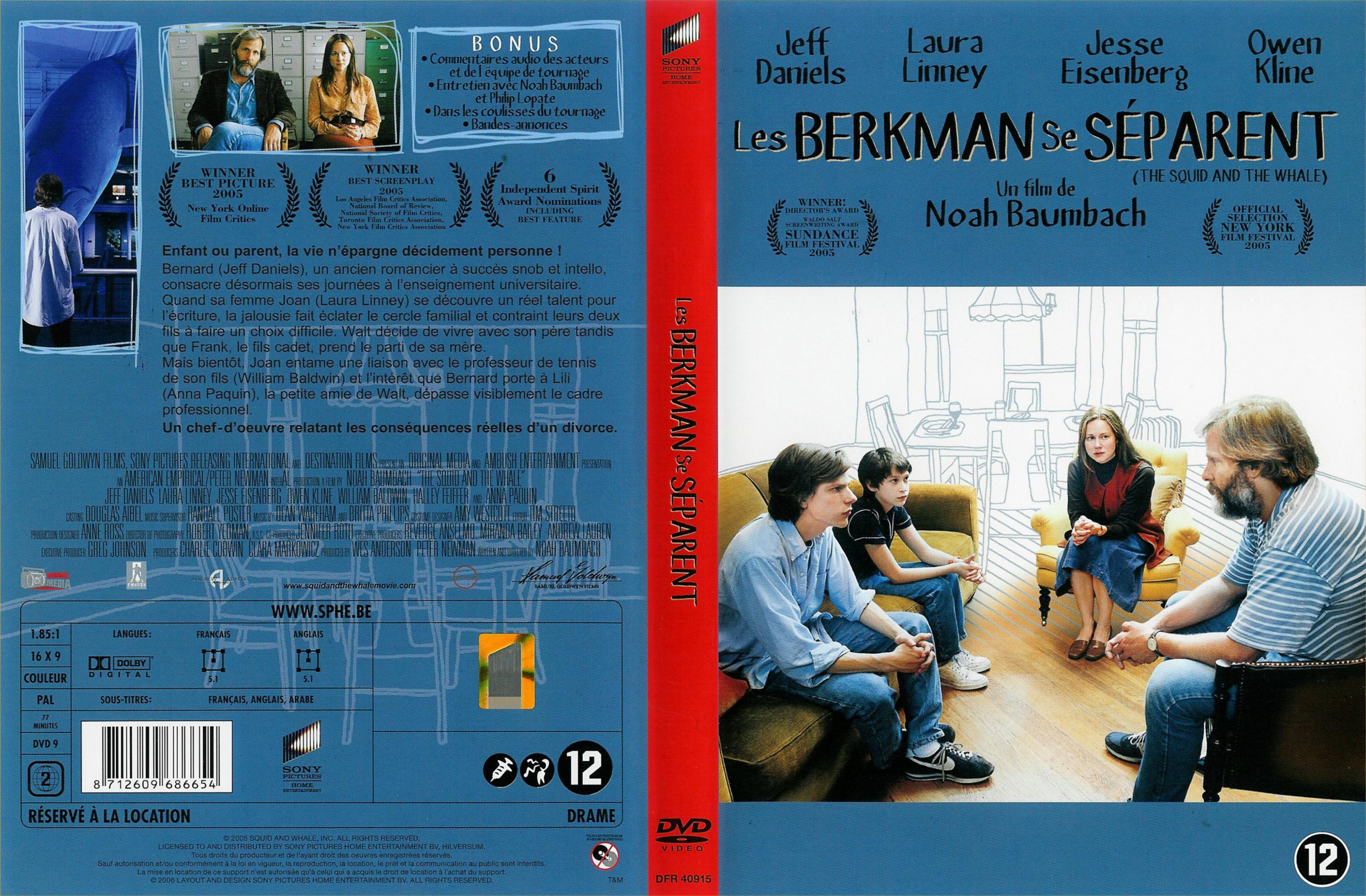 Jaquette DVD Les Berkman se sparent v3
