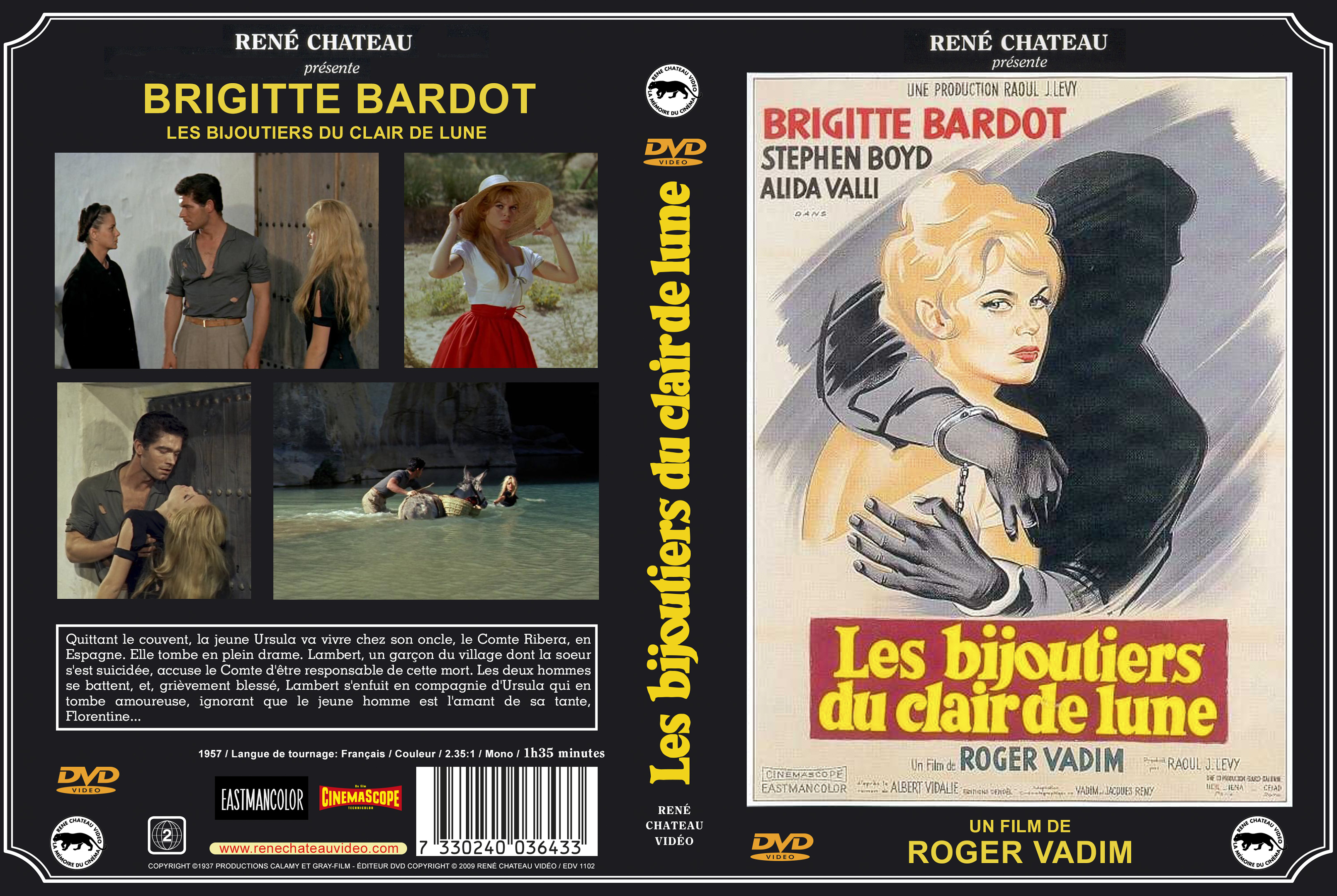 Jaquette DVD Les Bijoutiers Du Clair De Lune custom