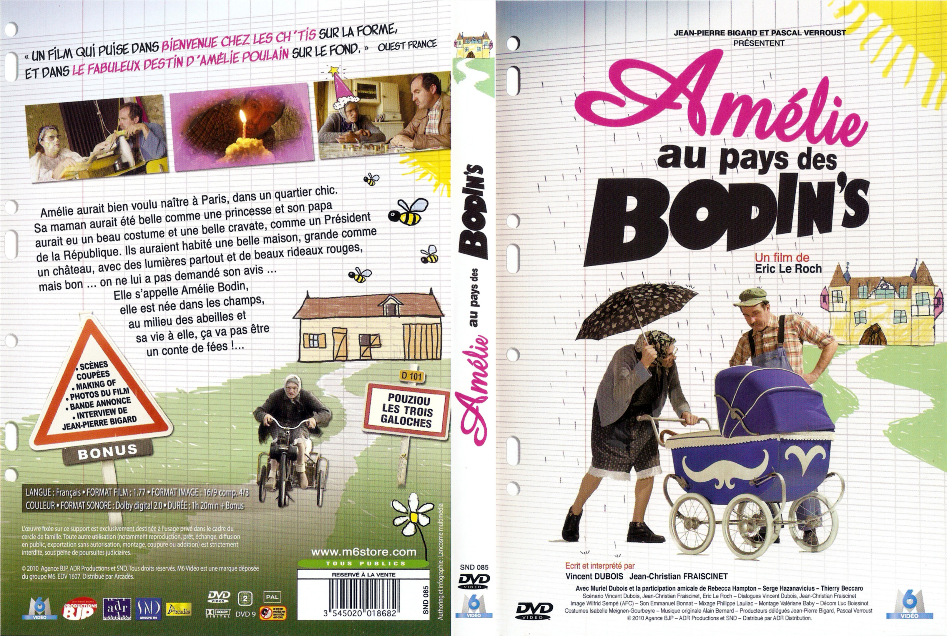 Jaquette DVD Les Bodin