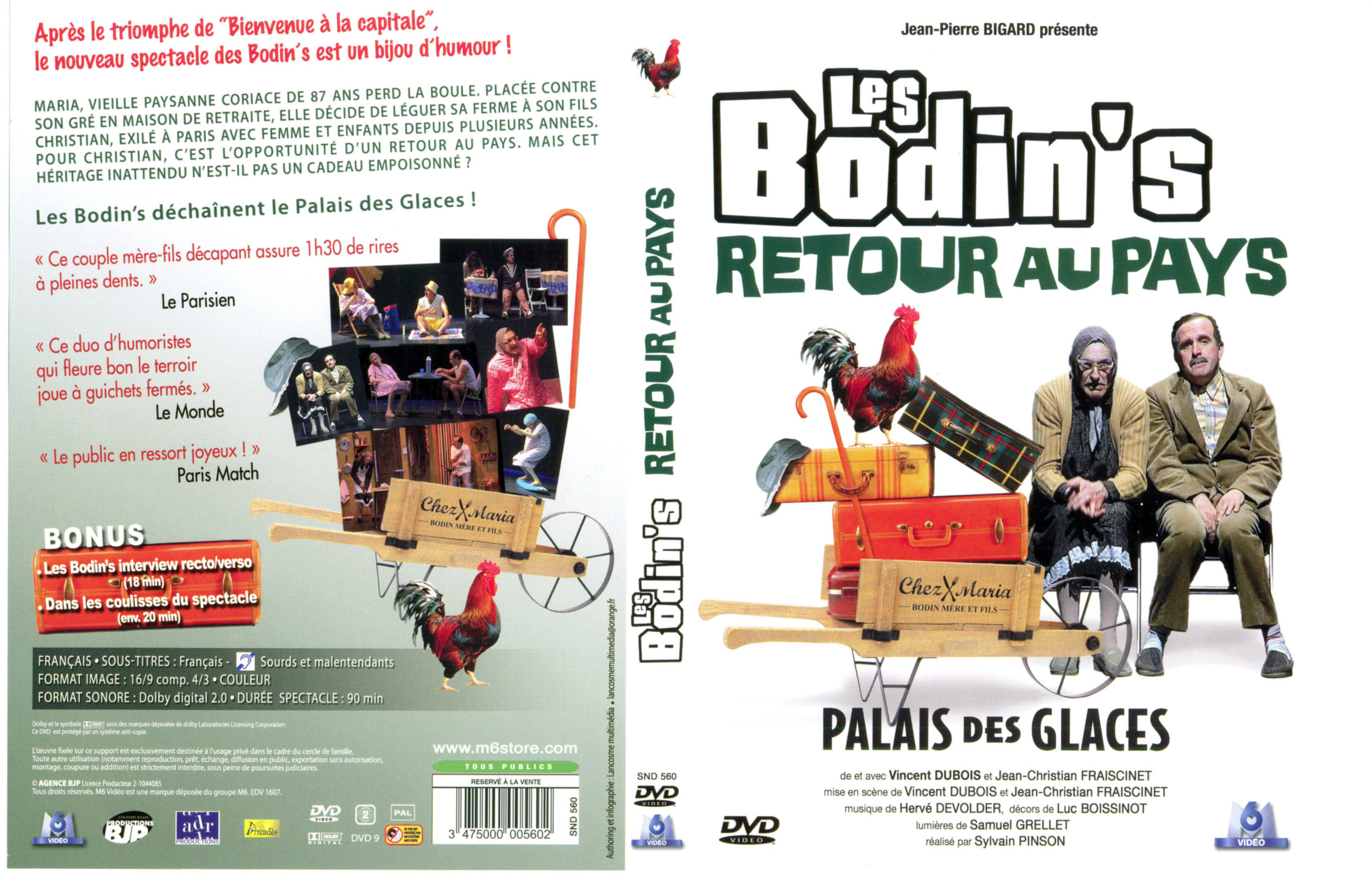 Jaquette DVD Les Bodin