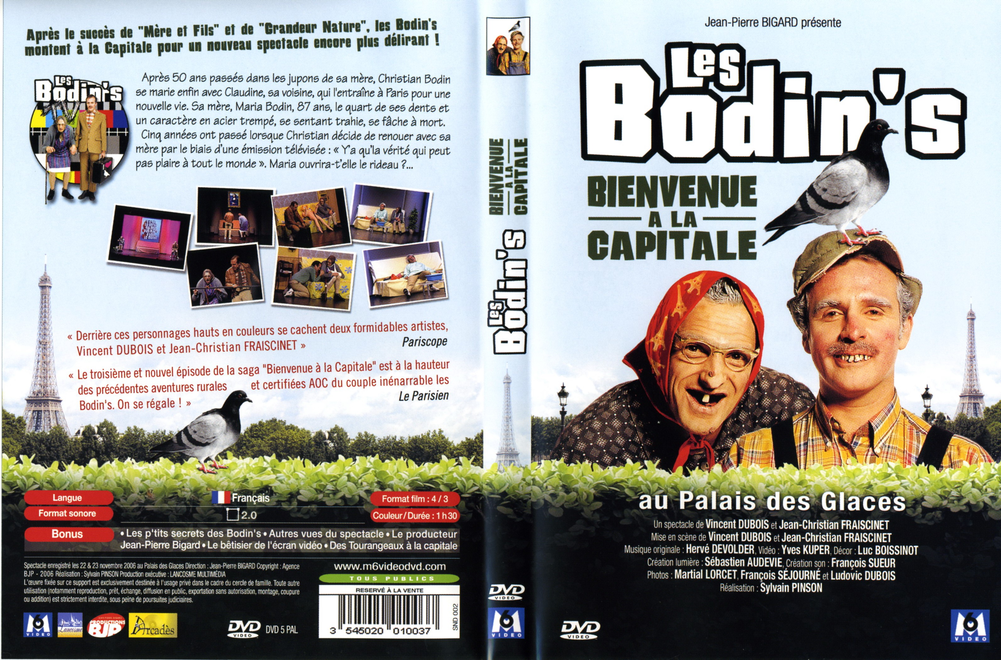 Jaquette DVD Les Bodin