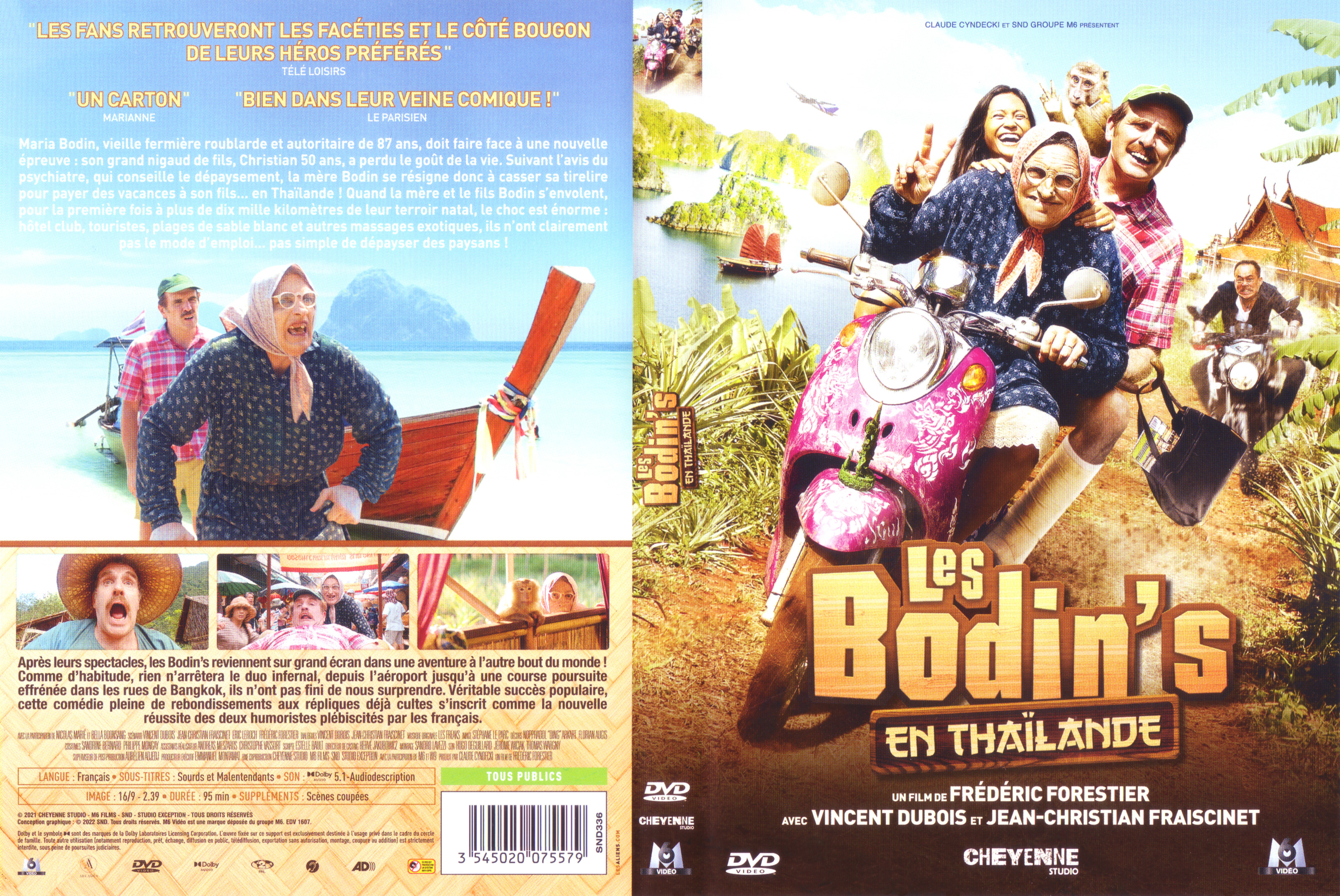 Jaquette DVD Les Bodin