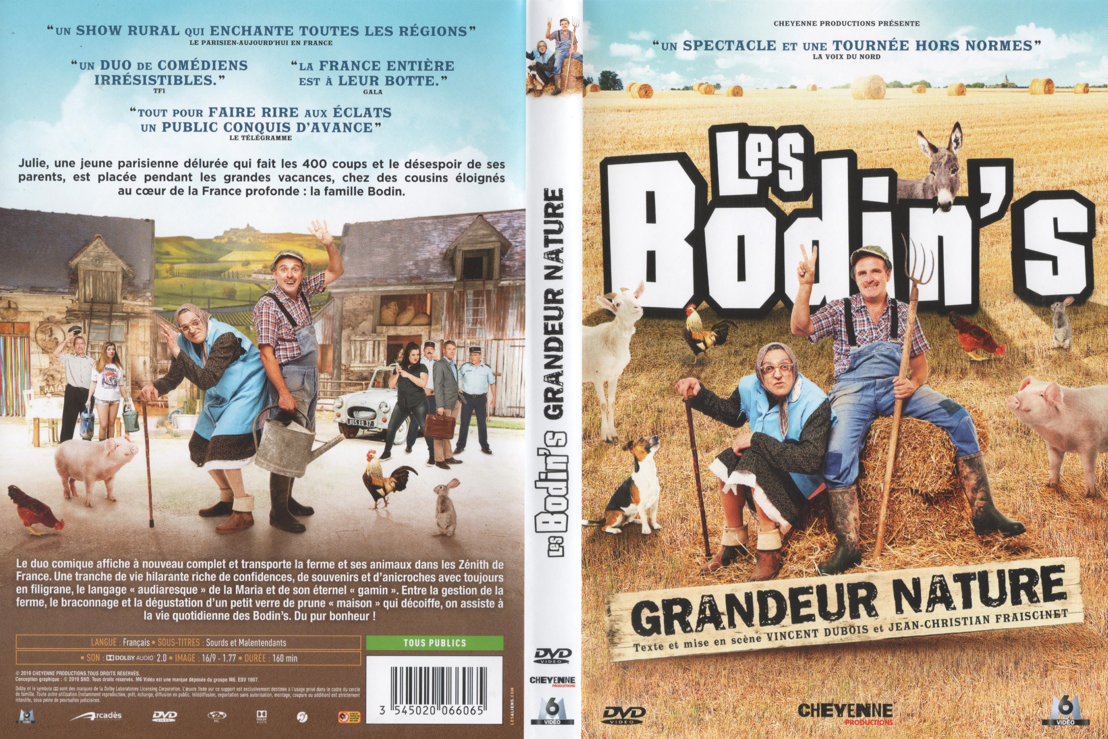 Jaquette DVD Les Bodin