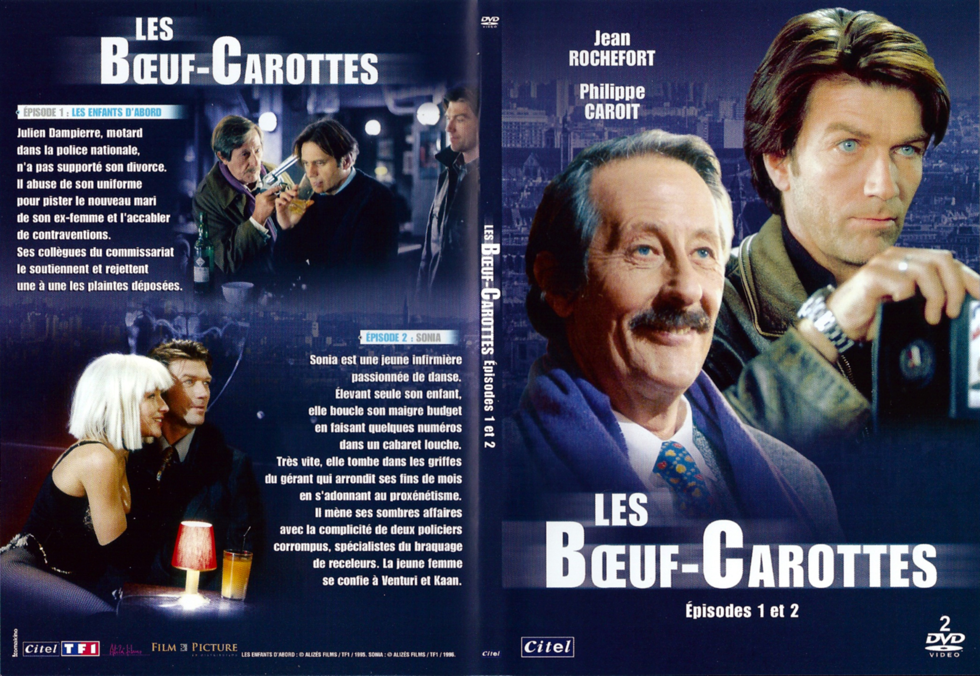 Jaquette DVD Les Boeuf-Carottes DVD 1 & 2
