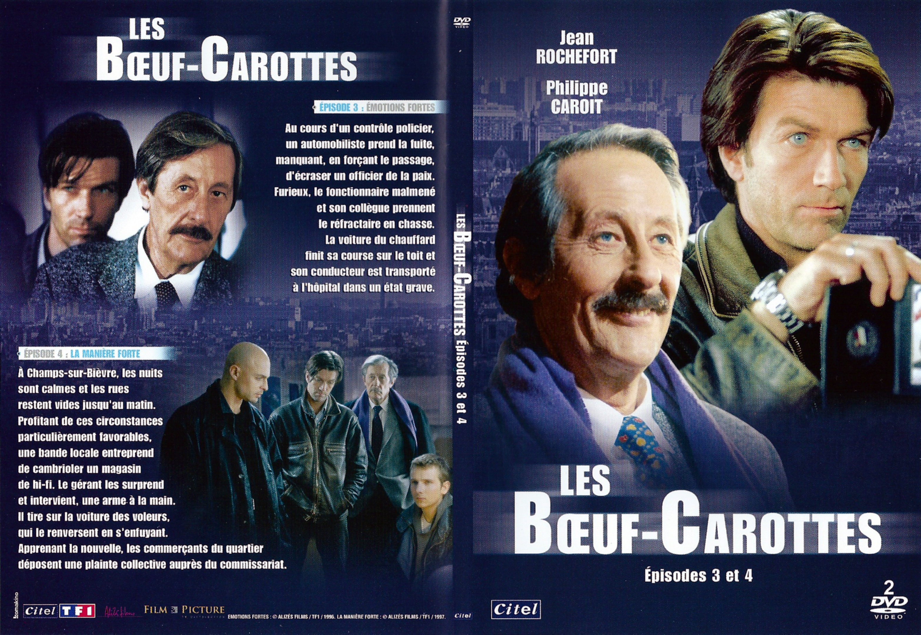 Jaquette DVD Les Boeuf-Carottes DVD 3 & 4