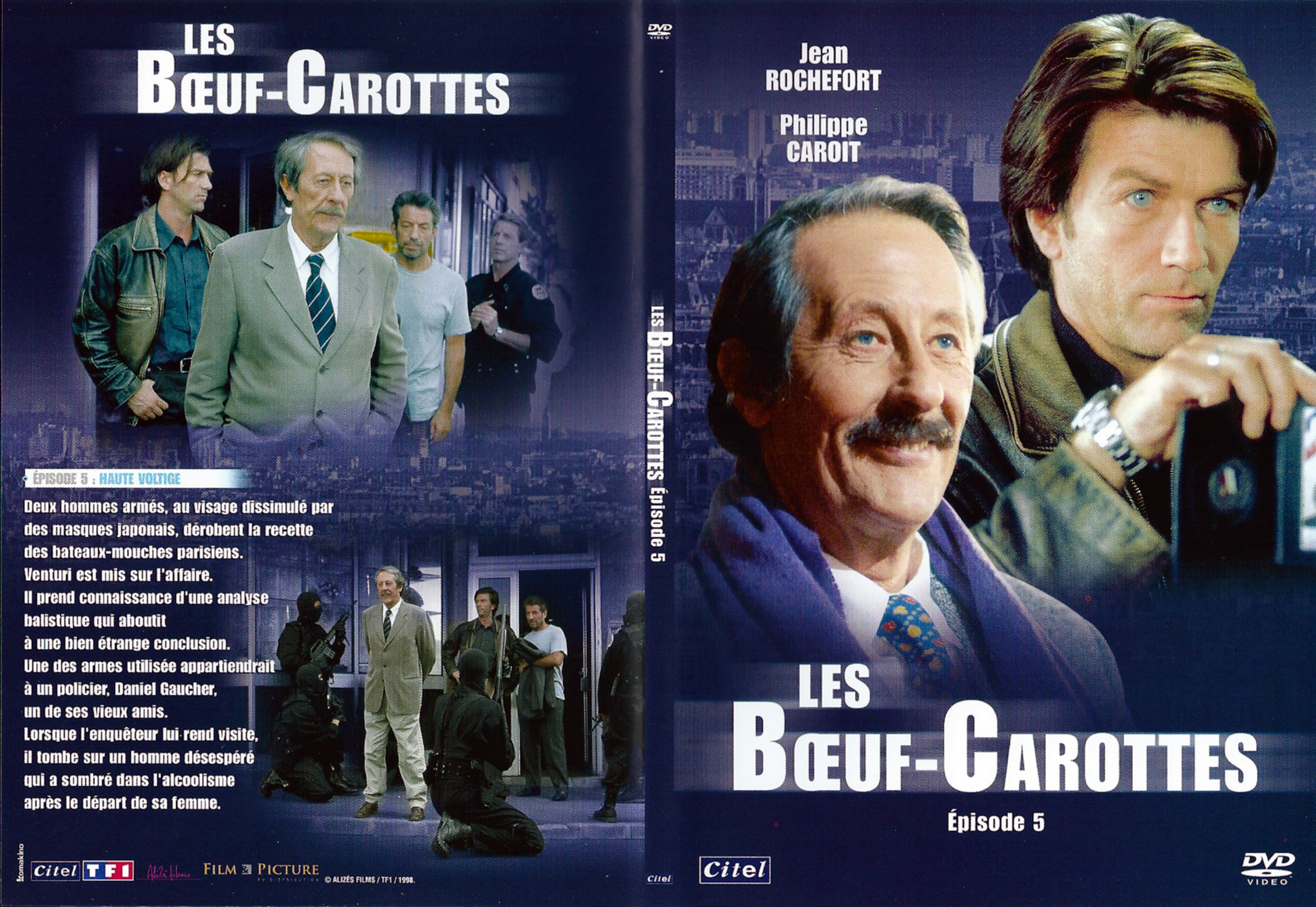 Jaquette DVD Les Boeuf-Carottes DVD 5