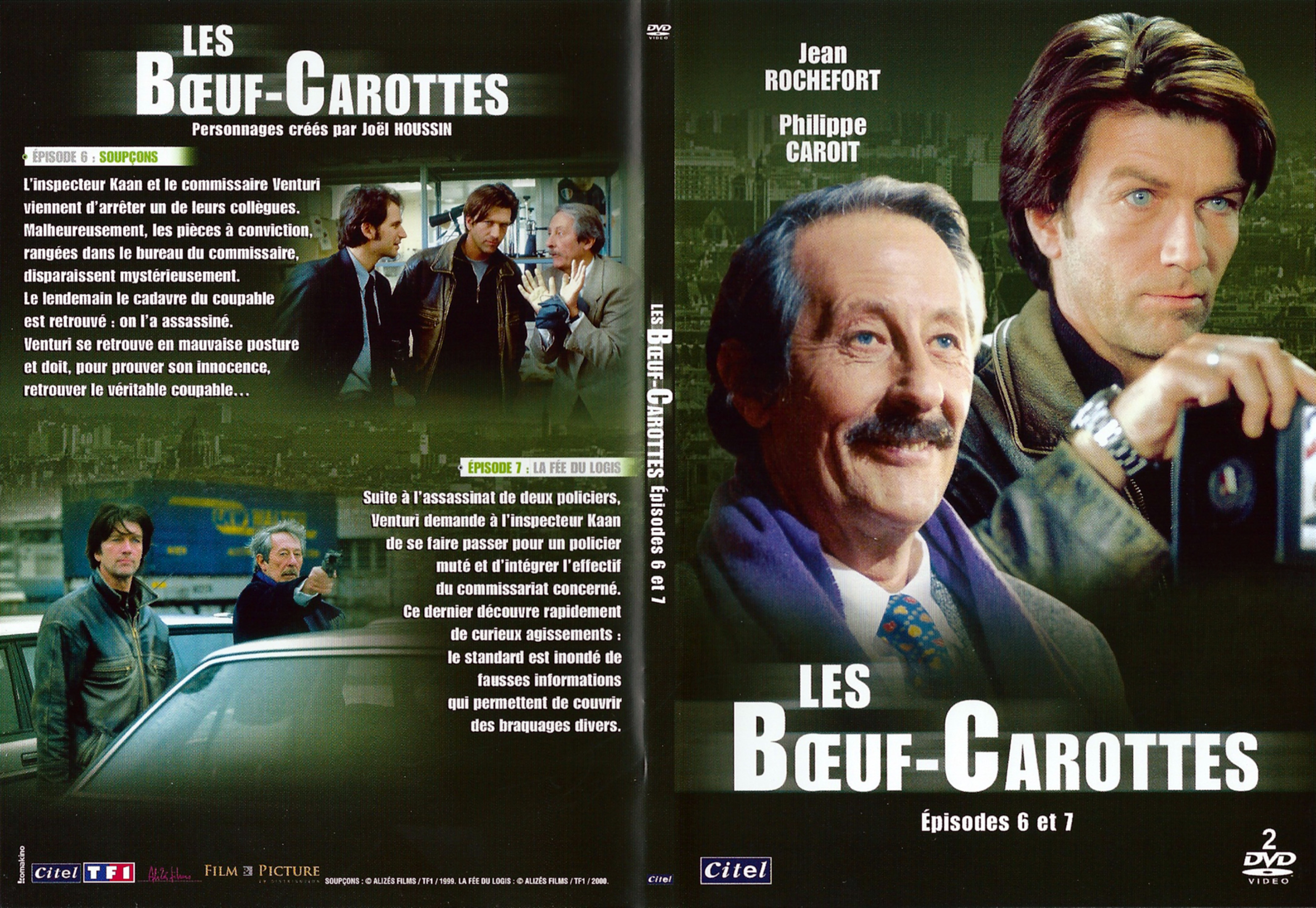 Jaquette DVD Les Boeuf-Carottes DVD 6 & 7