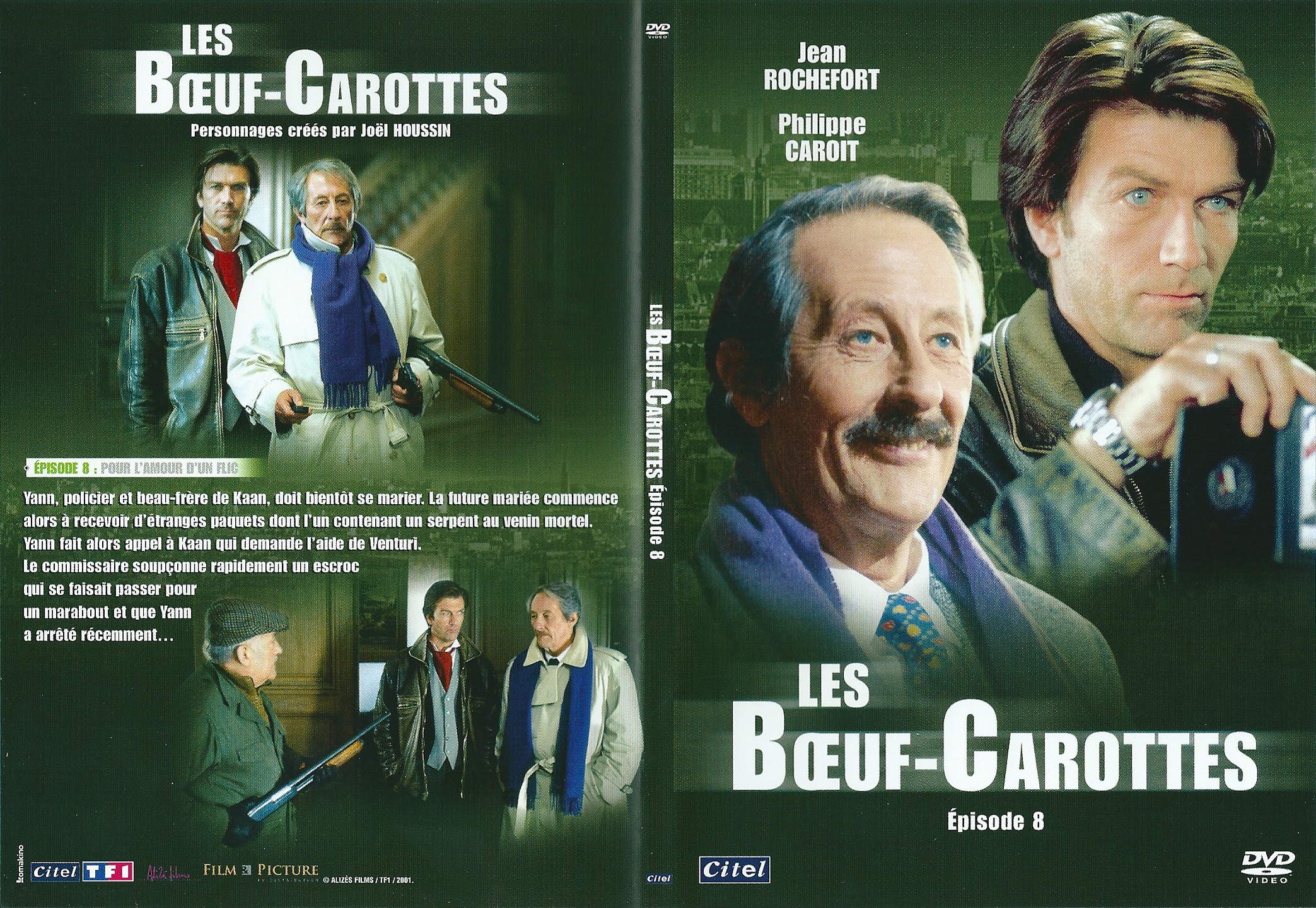 Jaquette DVD Les Boeuf-Carottes DVD 8