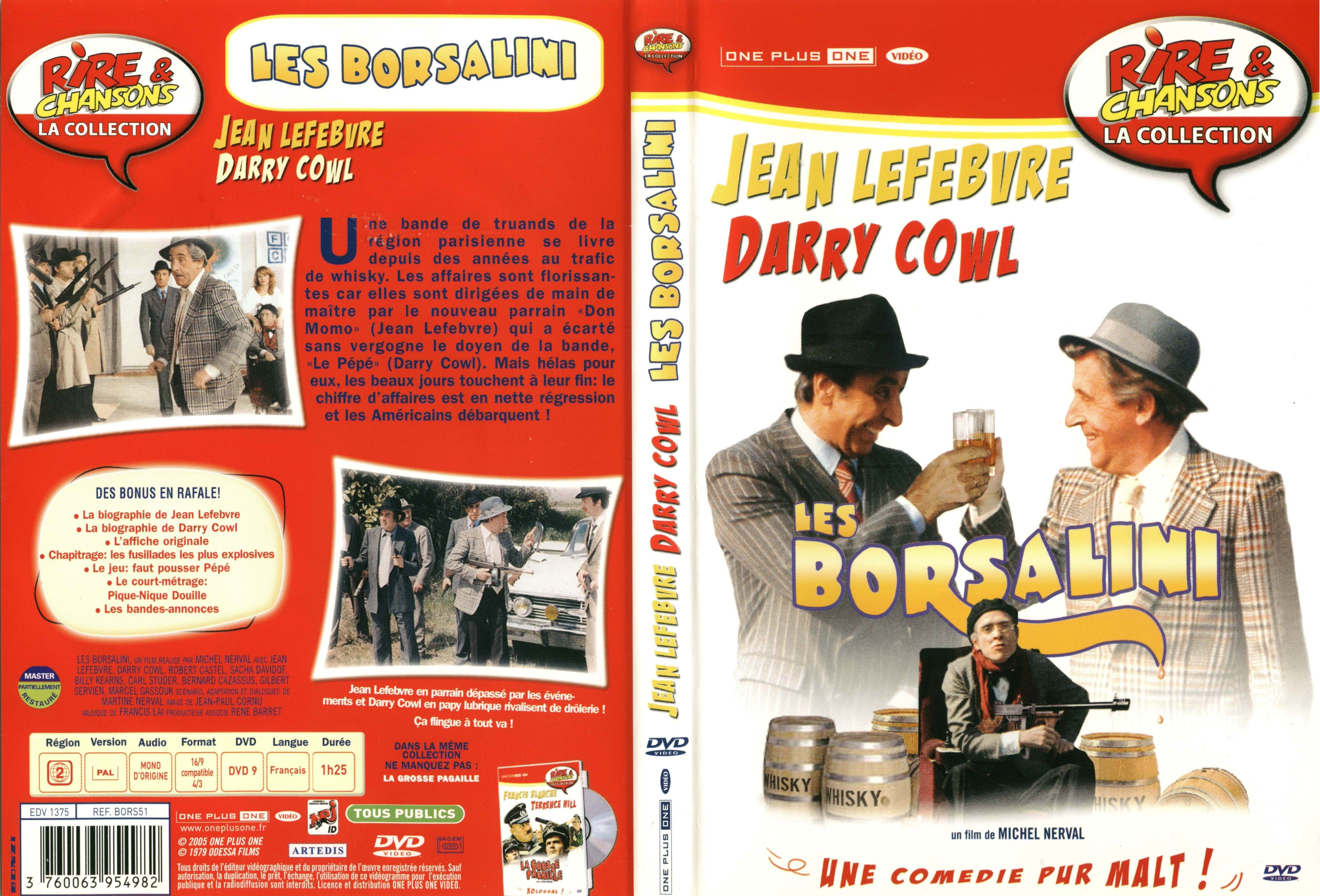 Jaquette DVD Les Borsalini