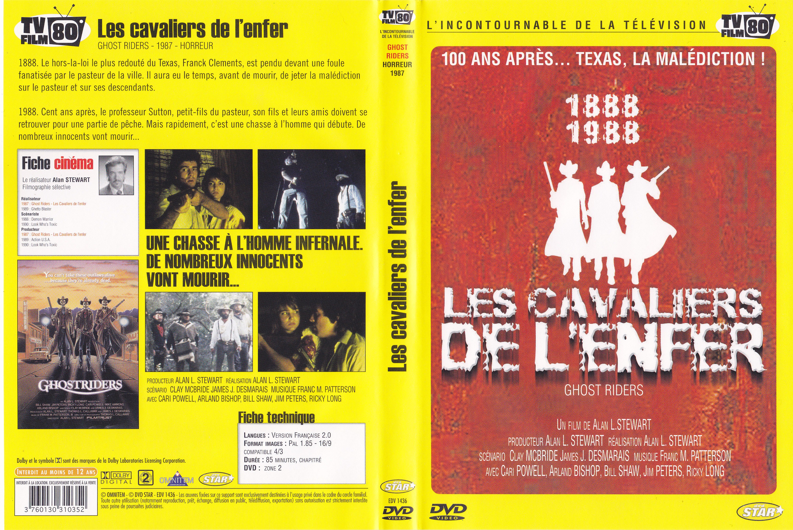 Jaquette DVD Les Cavaliers de l