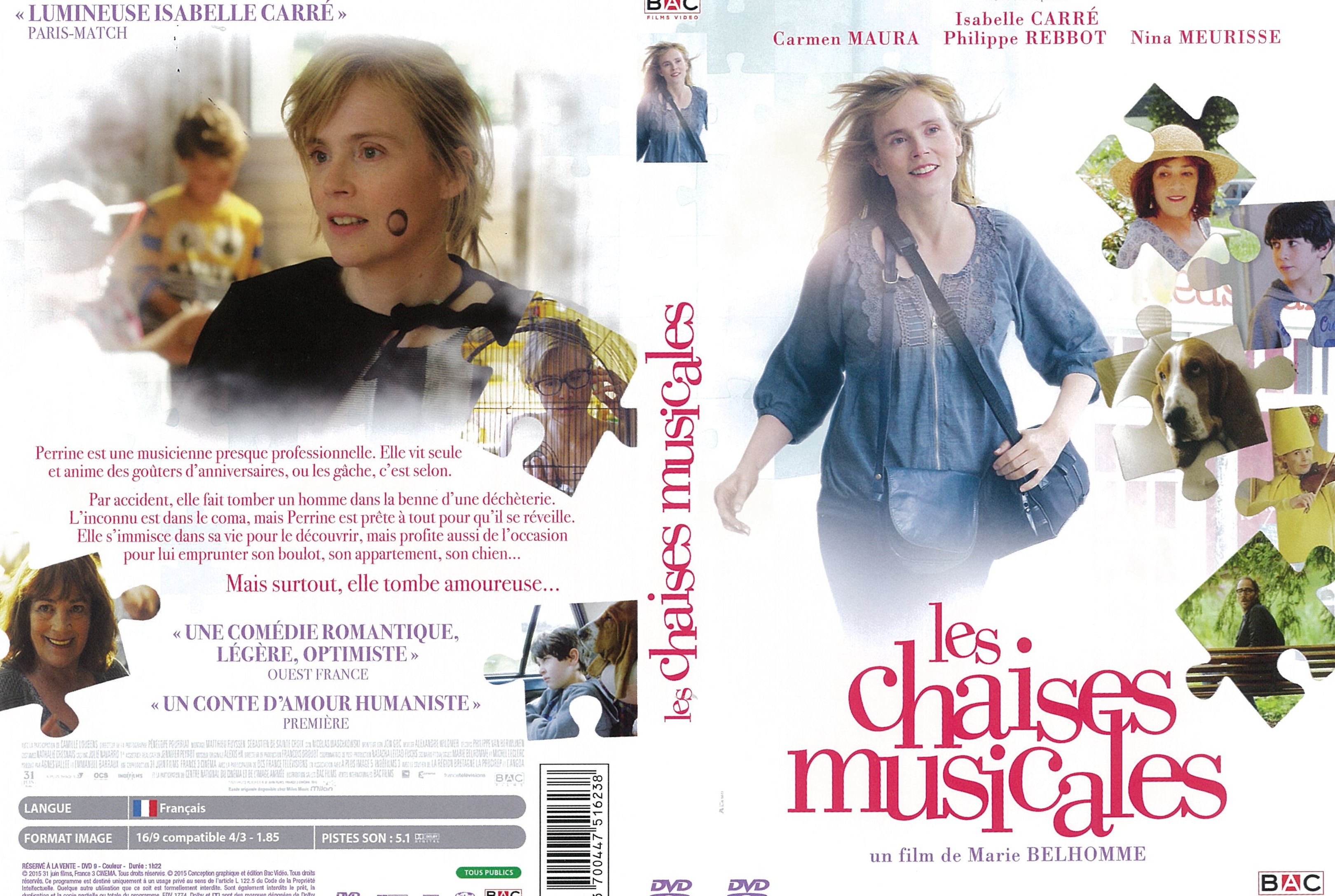 Jaquette DVD Les Chaises musicales