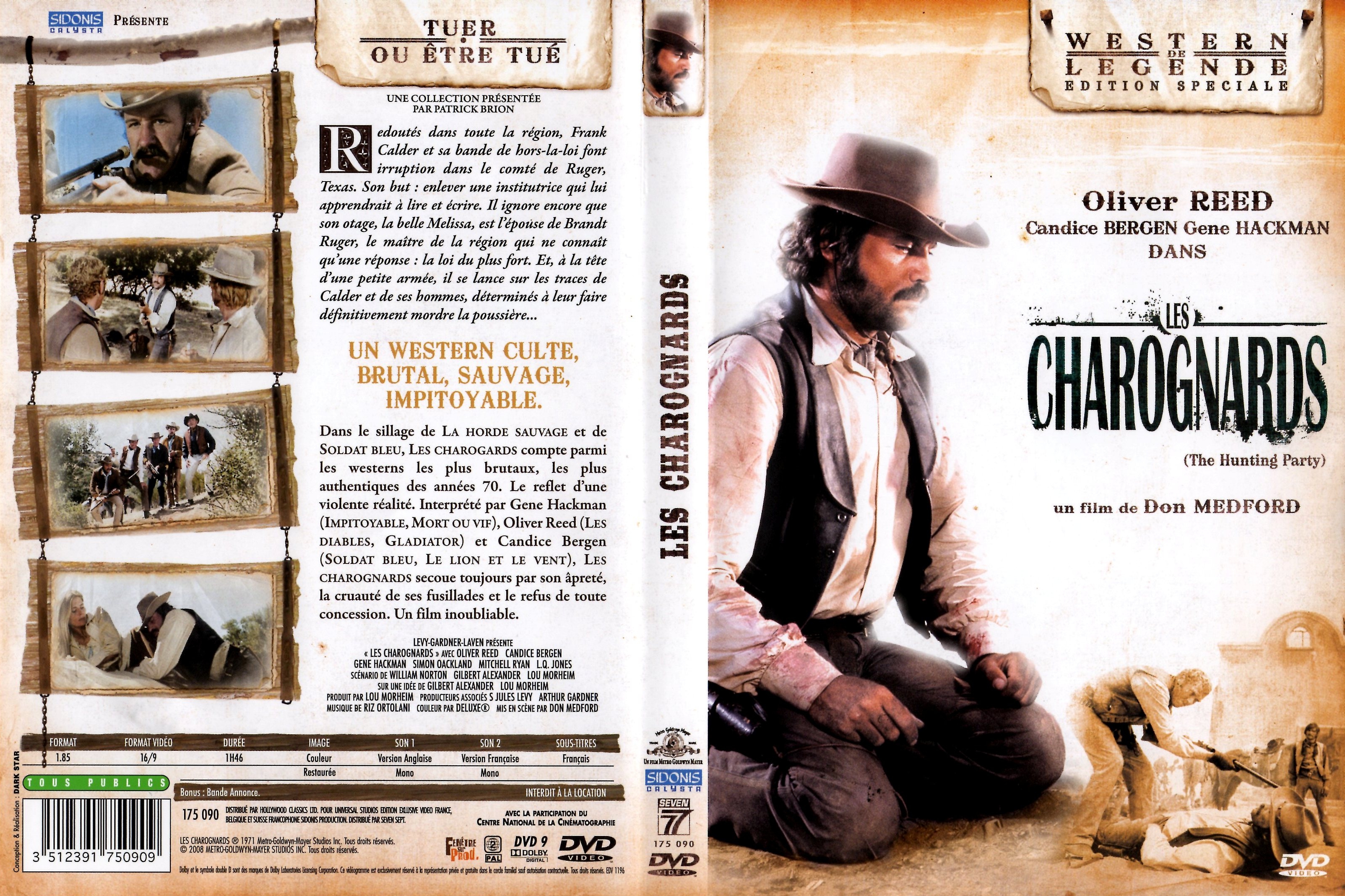 Jaquette DVD Les Charognards v2