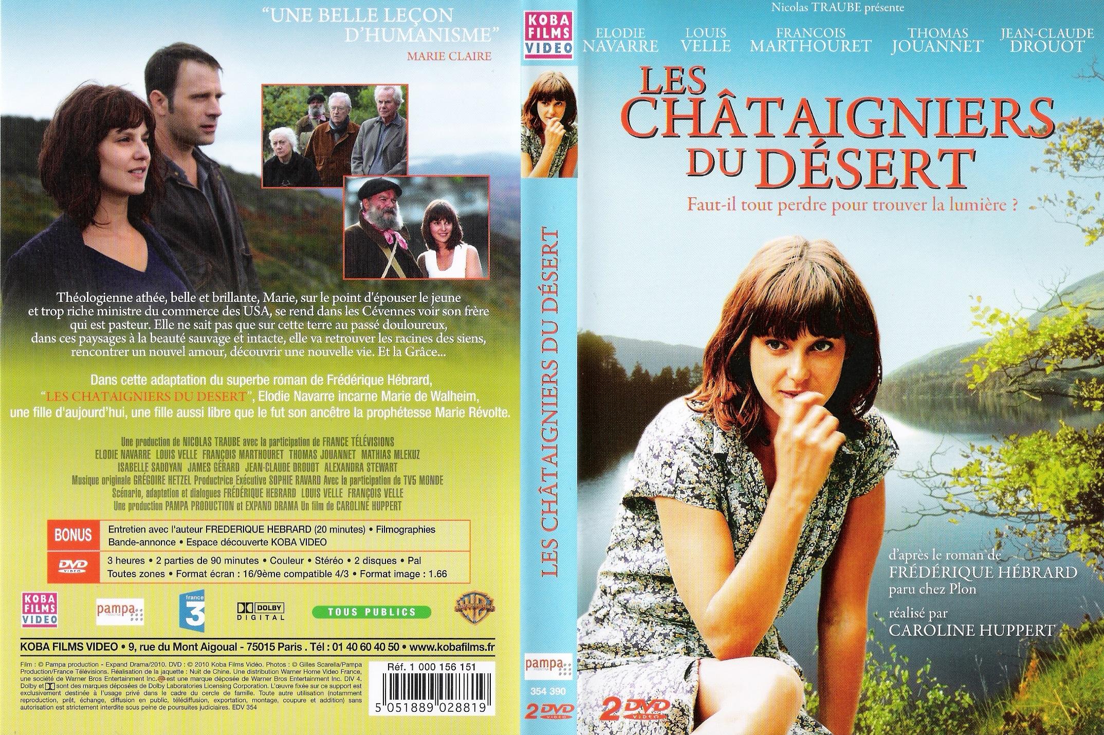 Jaquette DVD Les Chataigniers du Desert