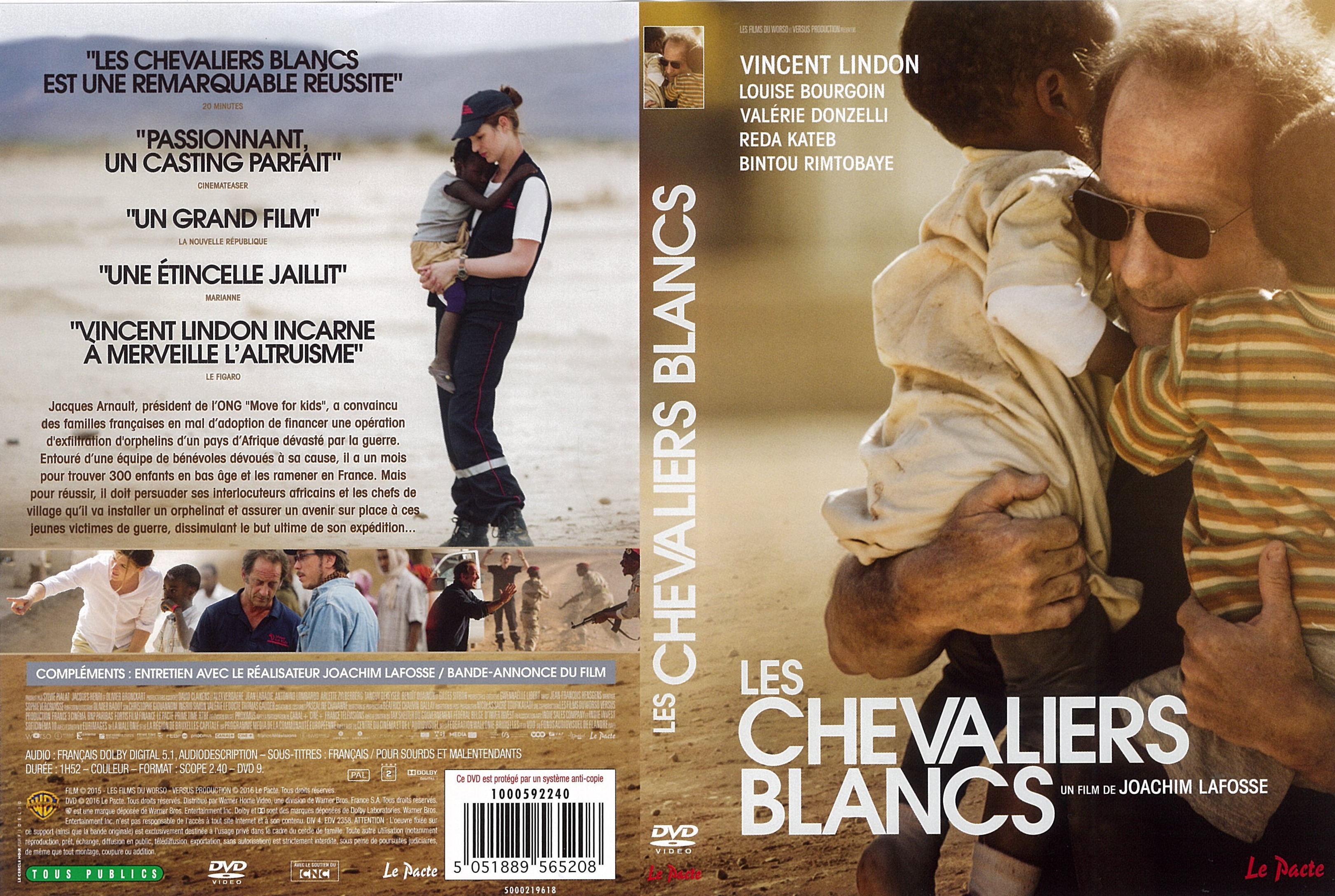 Jaquette DVD Les Chevaliers blancs