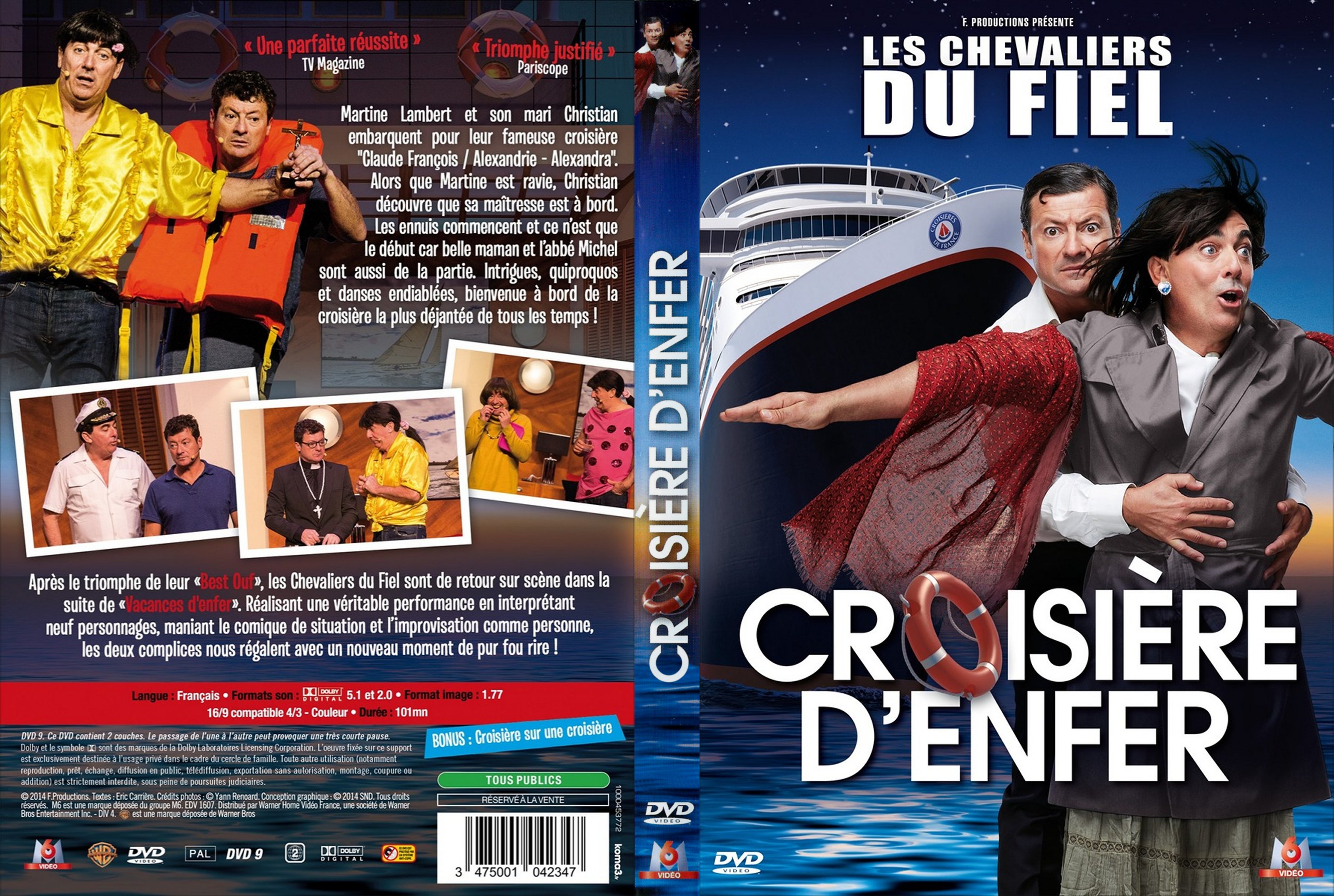 Jaquette DVD Les Chevaliers du Fiel Croisire d