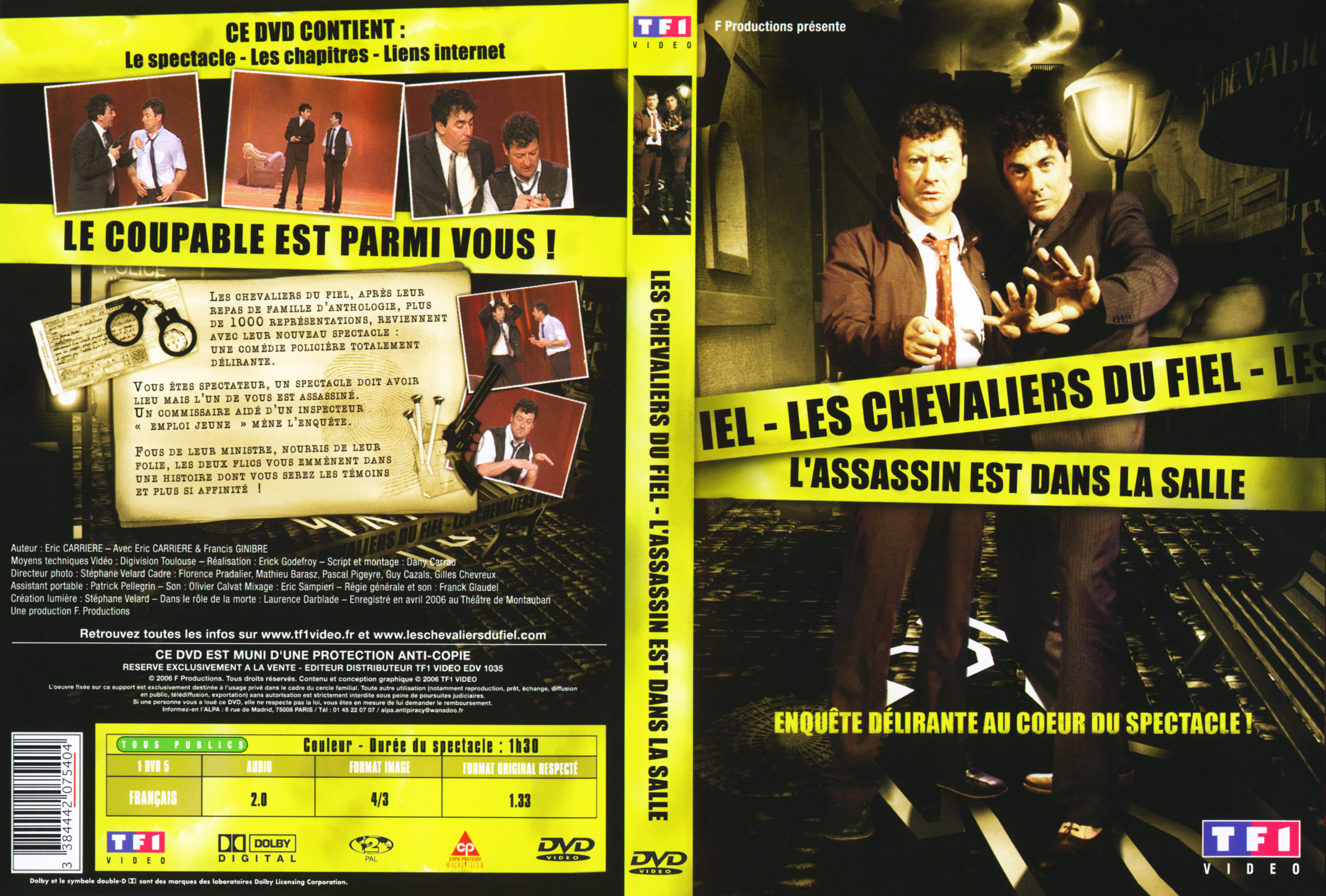 Jaquette DVD Les Chevaliers du Fiel - L