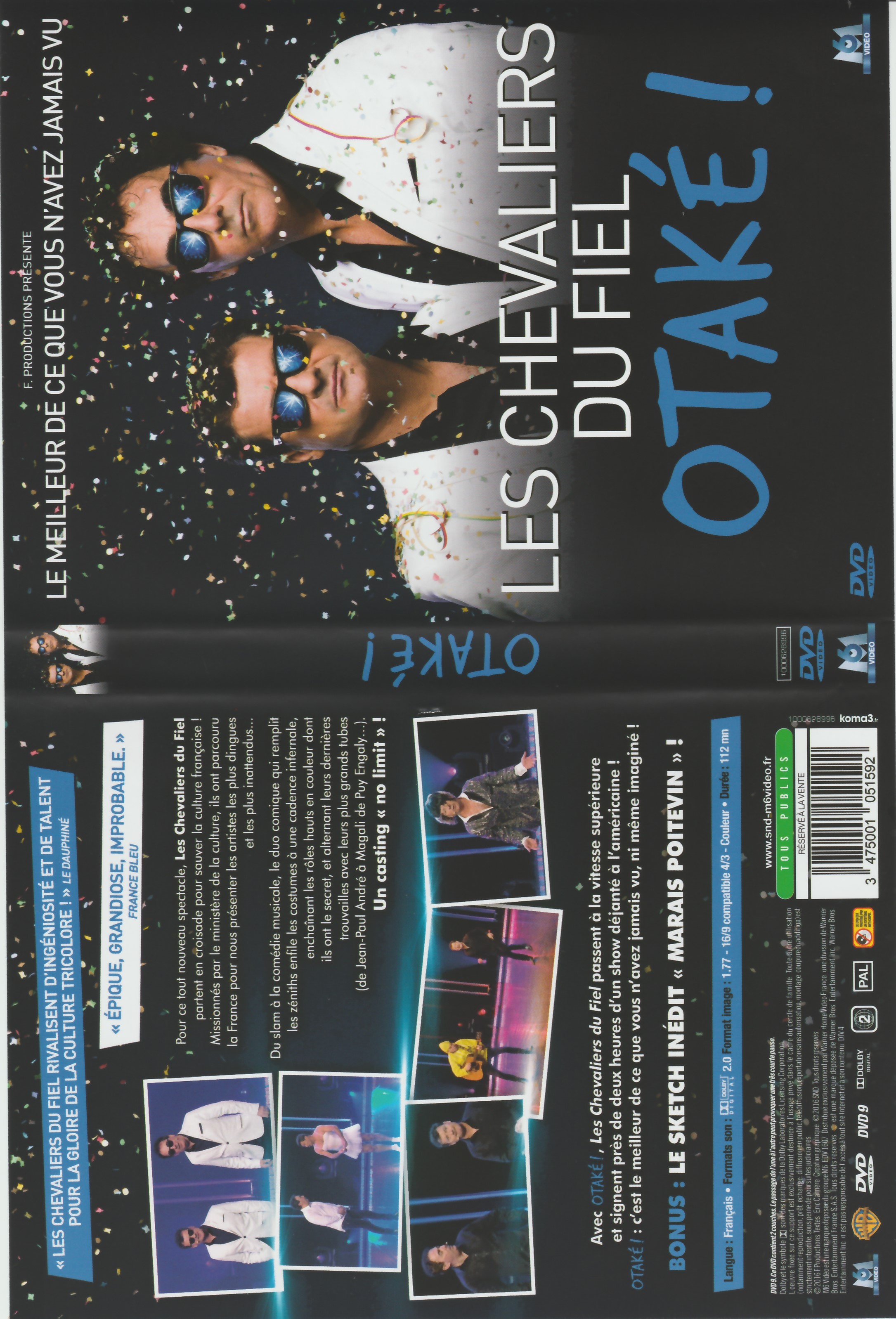 Jaquette DVD Les Chevaliers du fiel otak