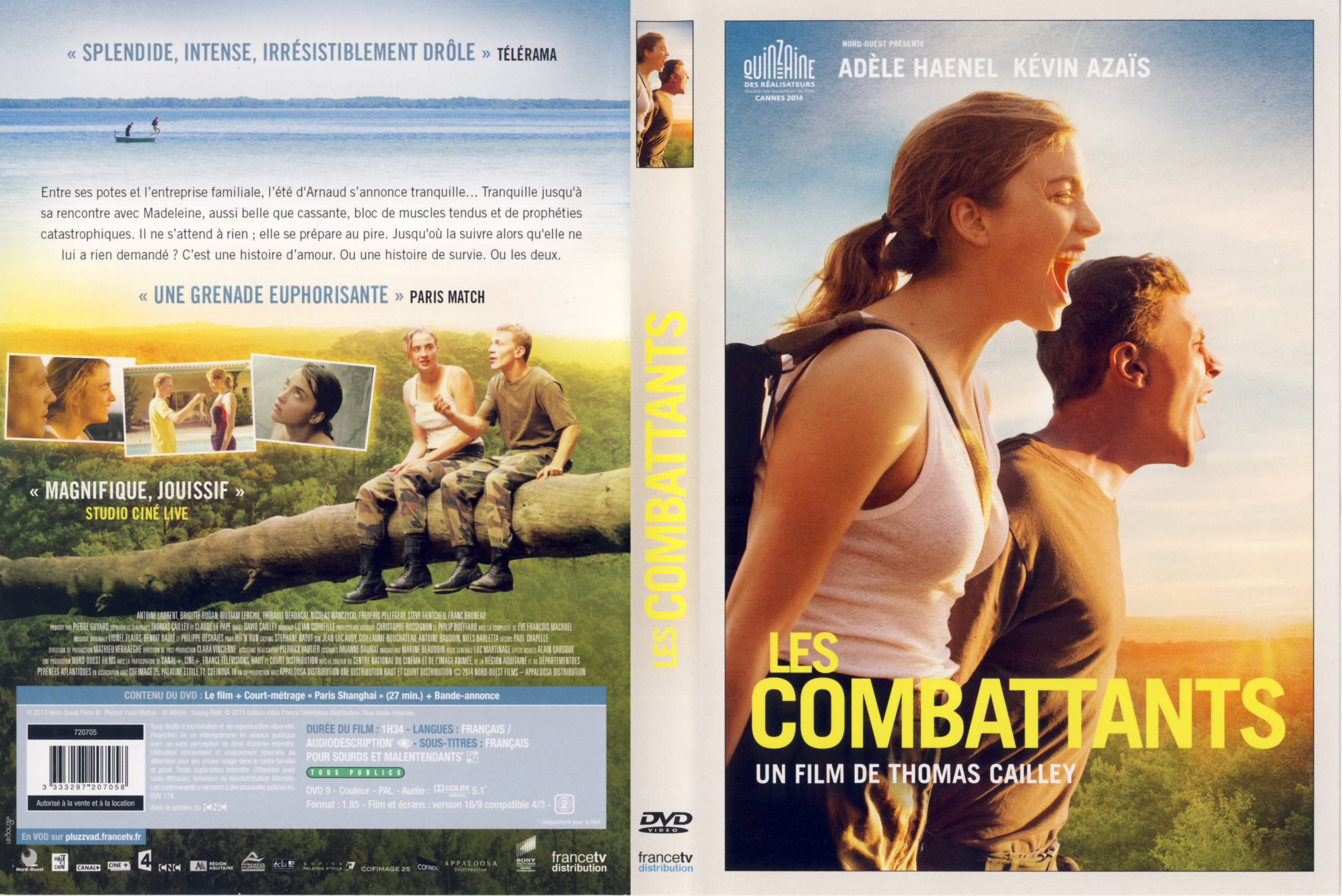 Jaquette DVD Les Combattants