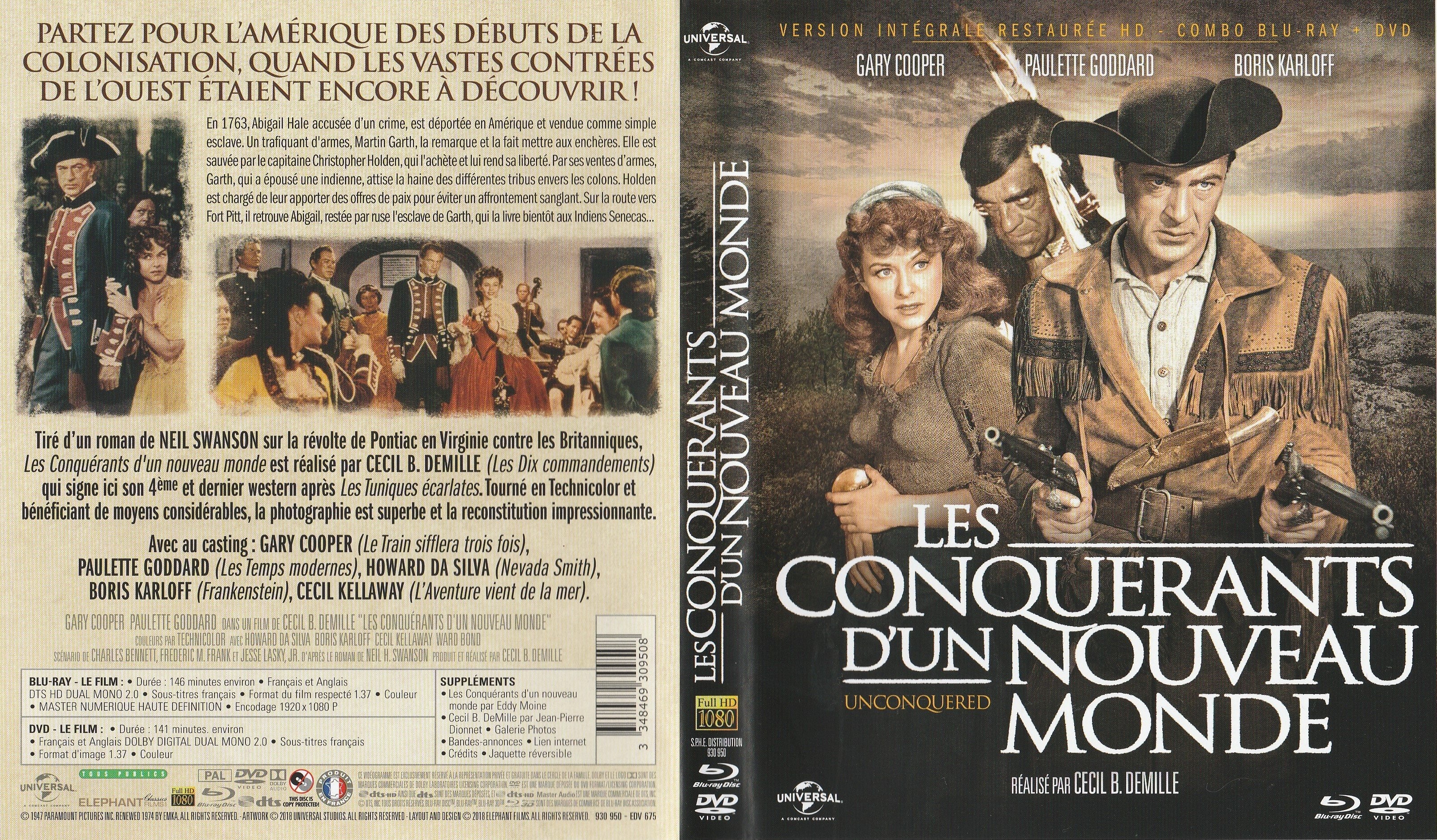 Jaquette DVD Les Conquerants d