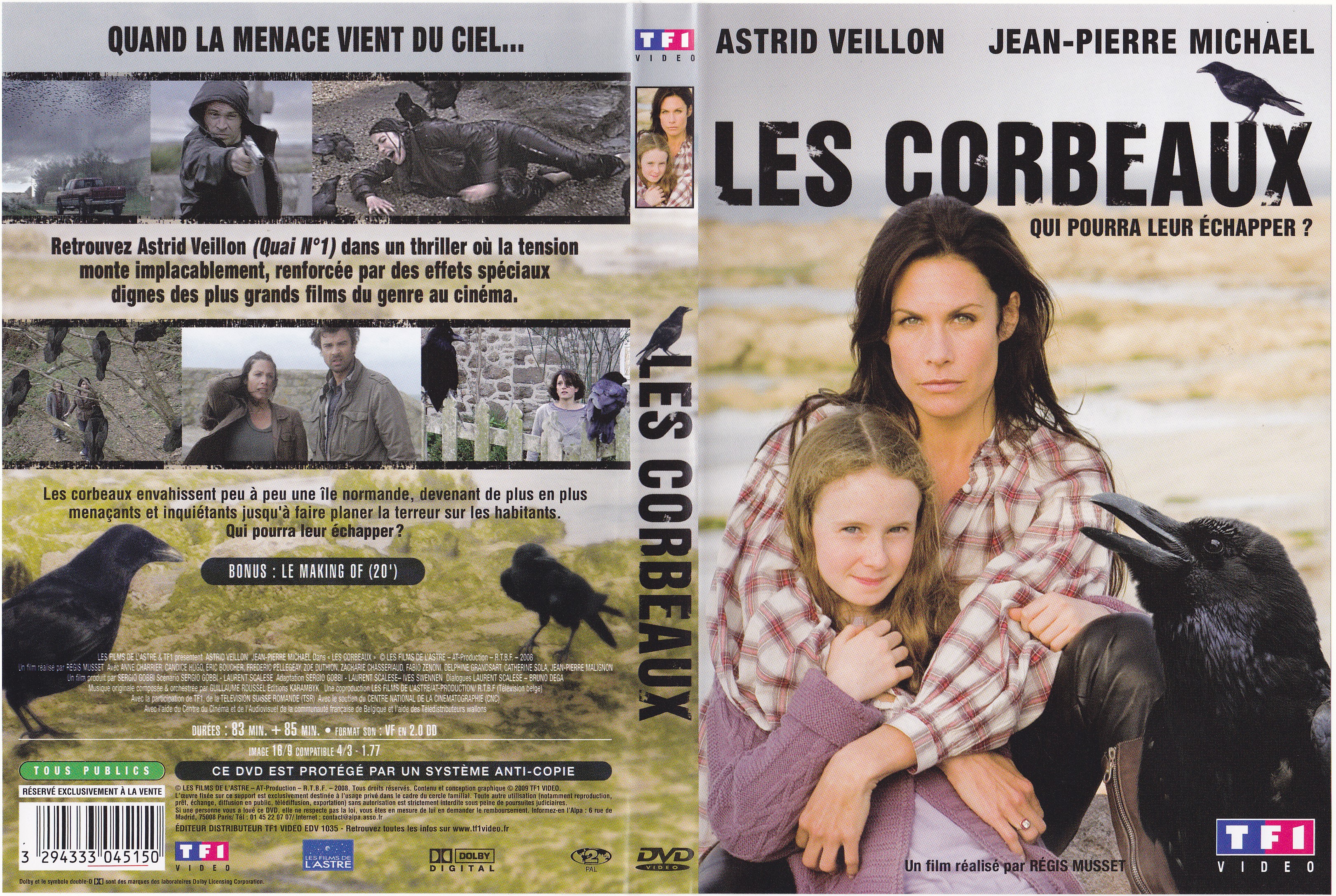 Jaquette DVD Les Corbeaux