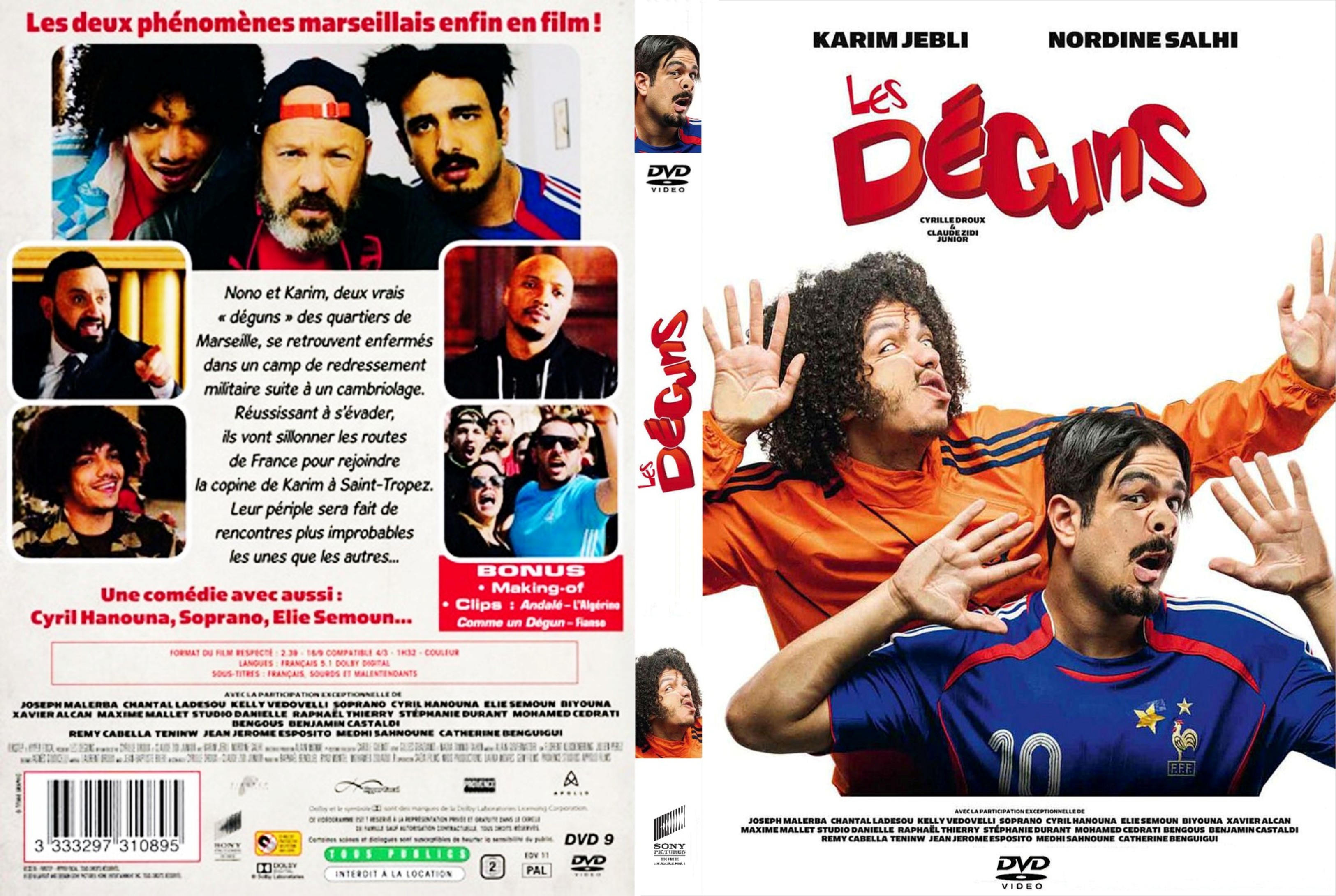 Jaquette DVD Les Deguns custom