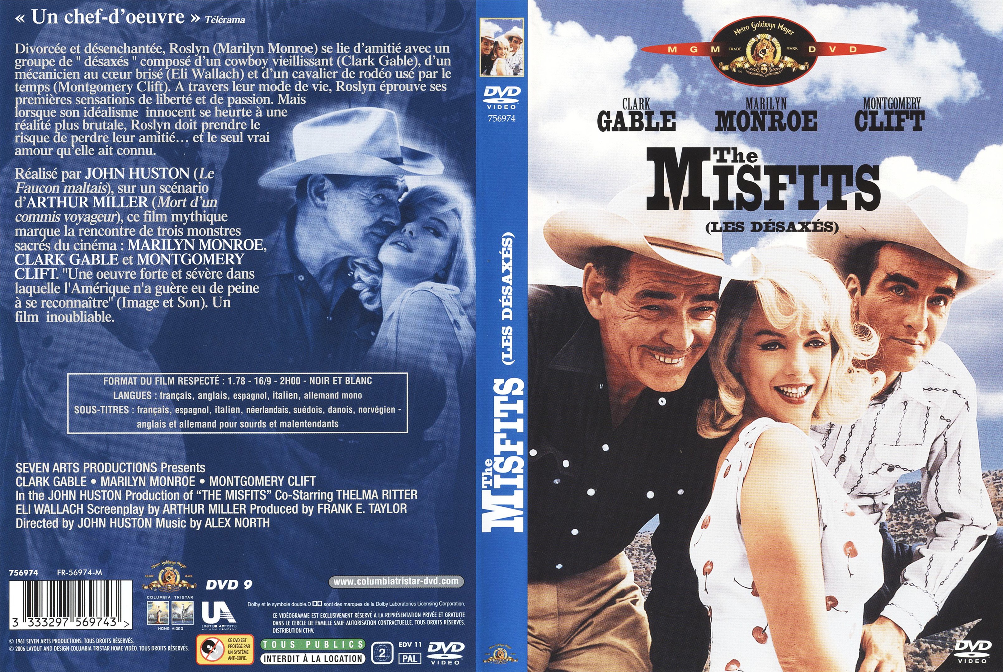 Jaquette DVD Les Desaxs - The Misfits