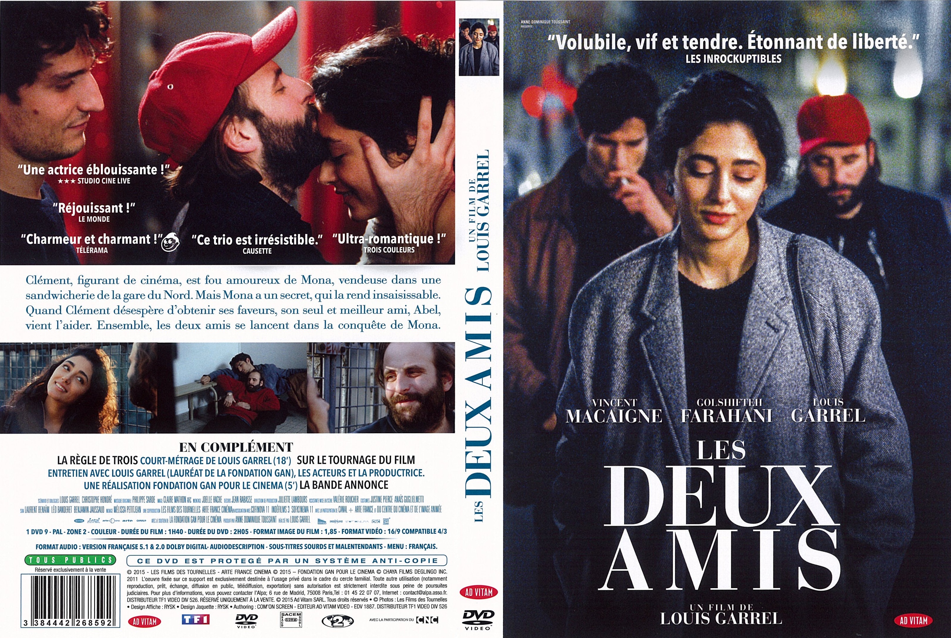 Jaquette DVD Les Deux amis