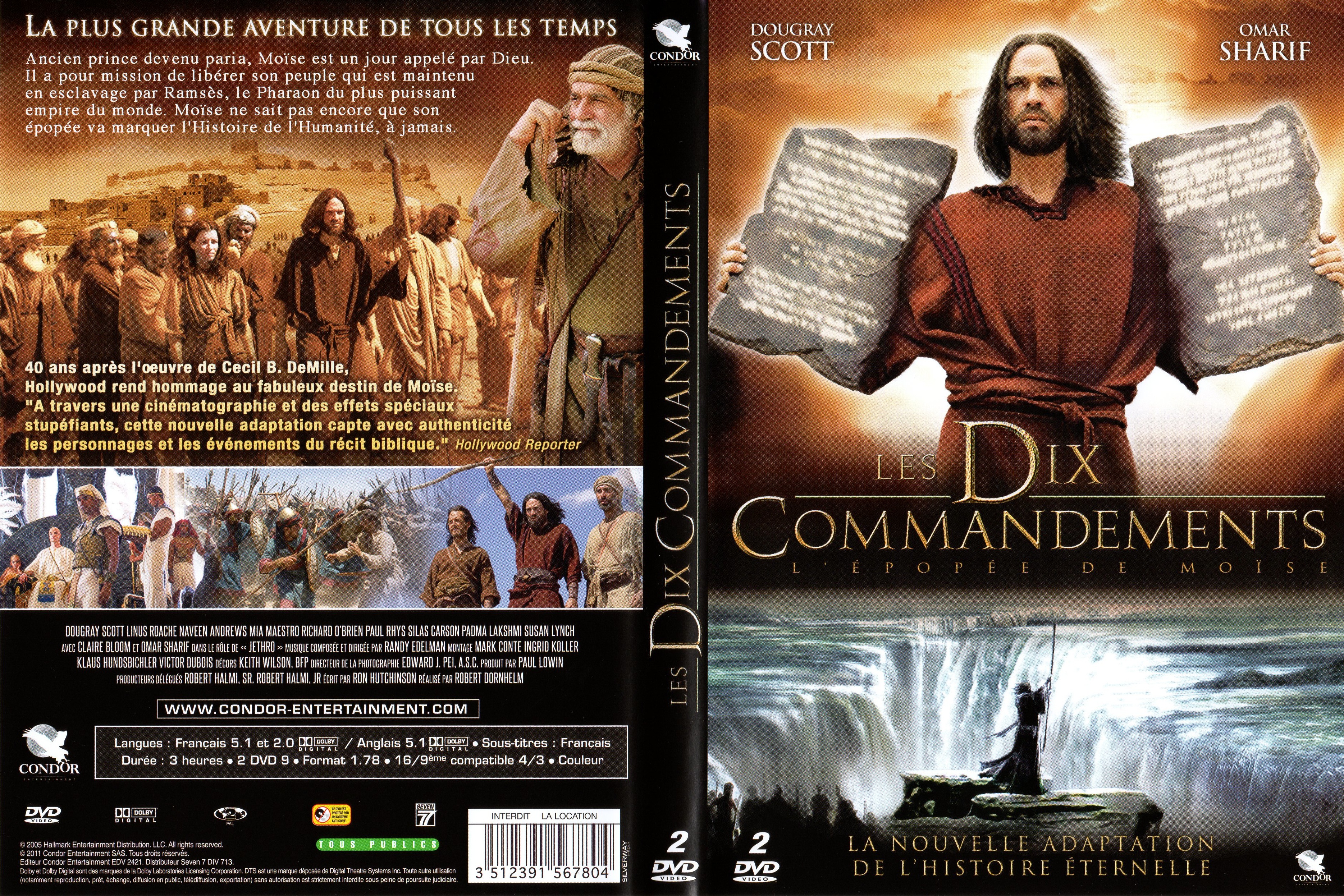 Jaquette DVD Les Dix Commandements - L