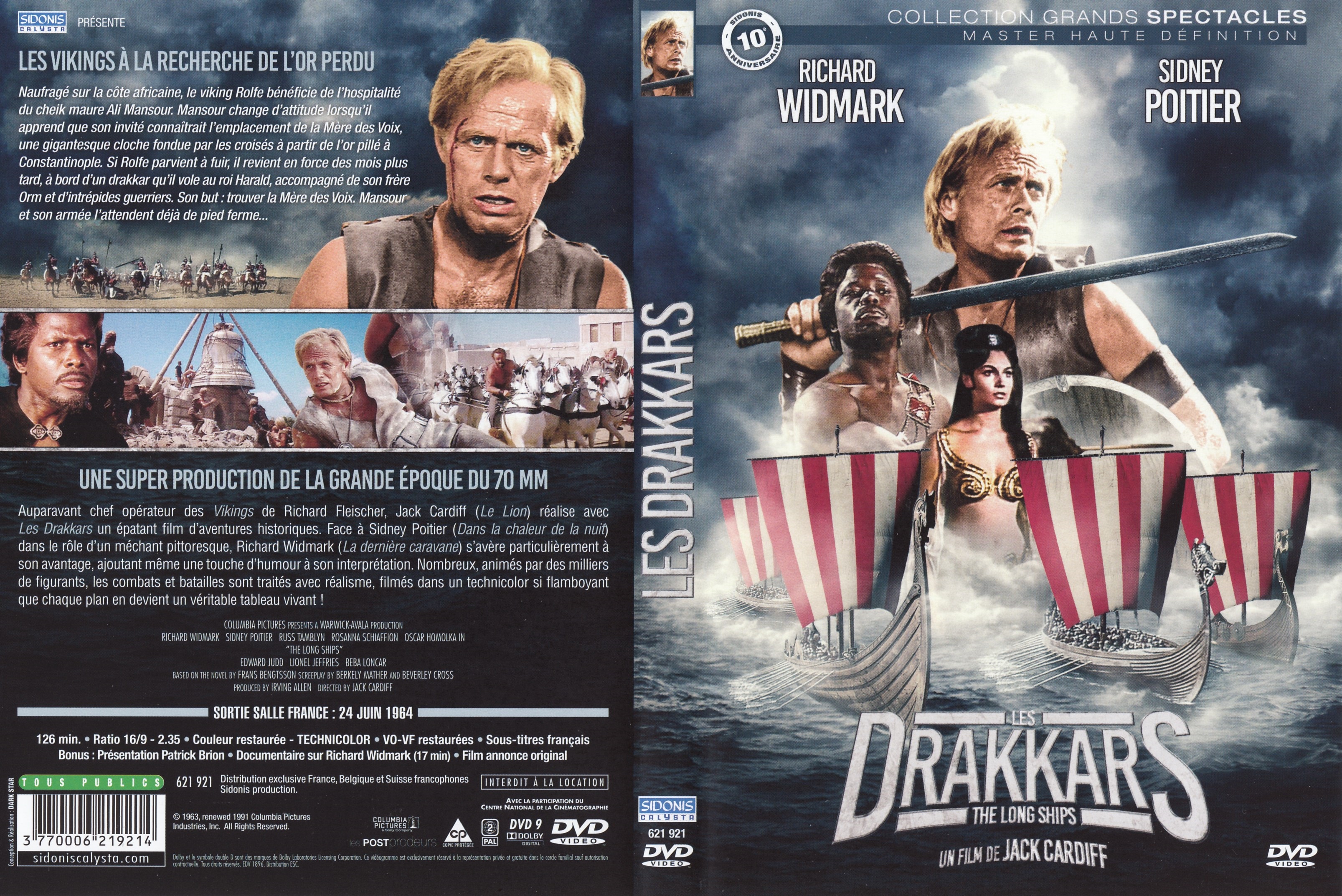 Jaquette DVD Les Drakkars
