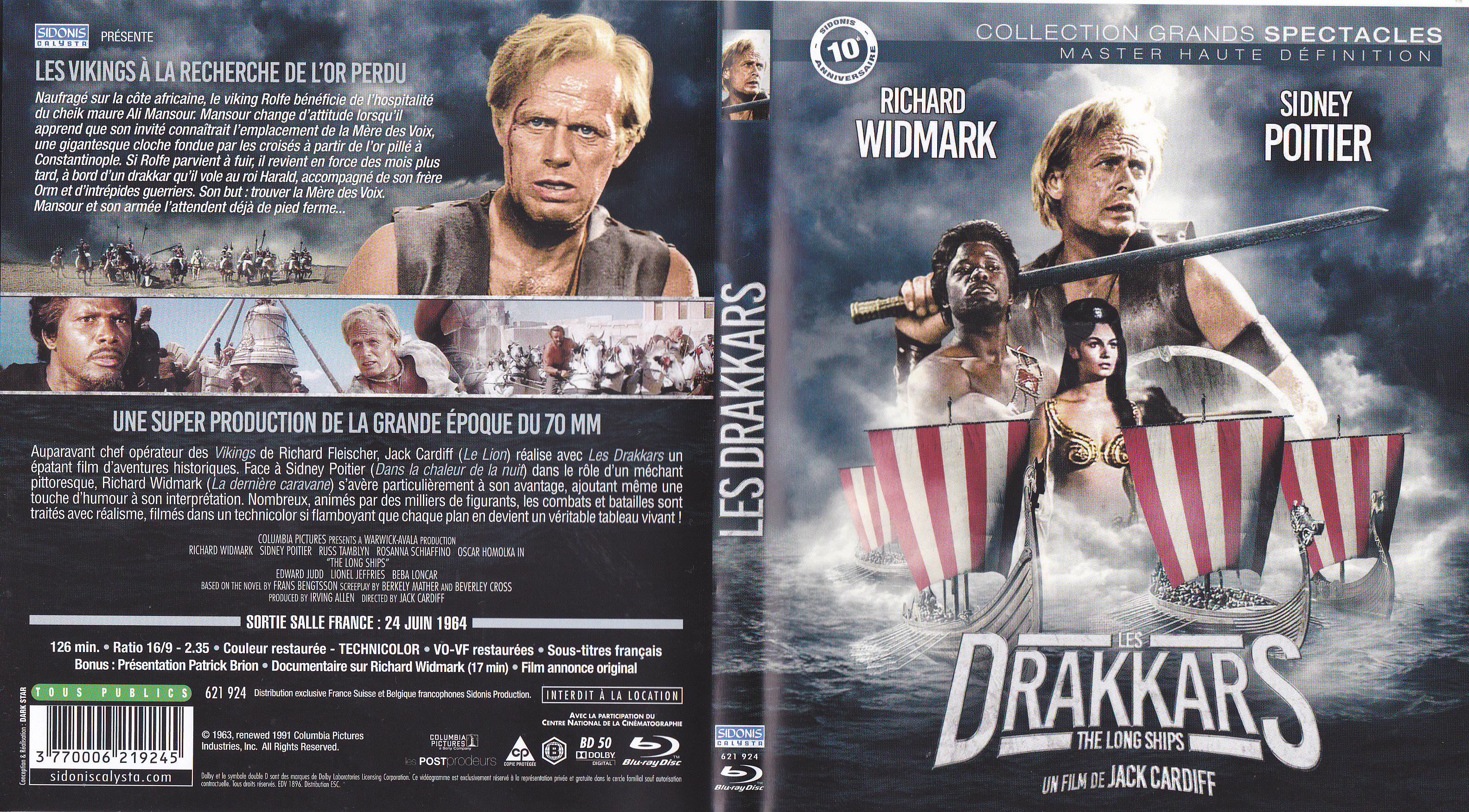Jaquette DVD Les Drakkars (BLU-RAY)