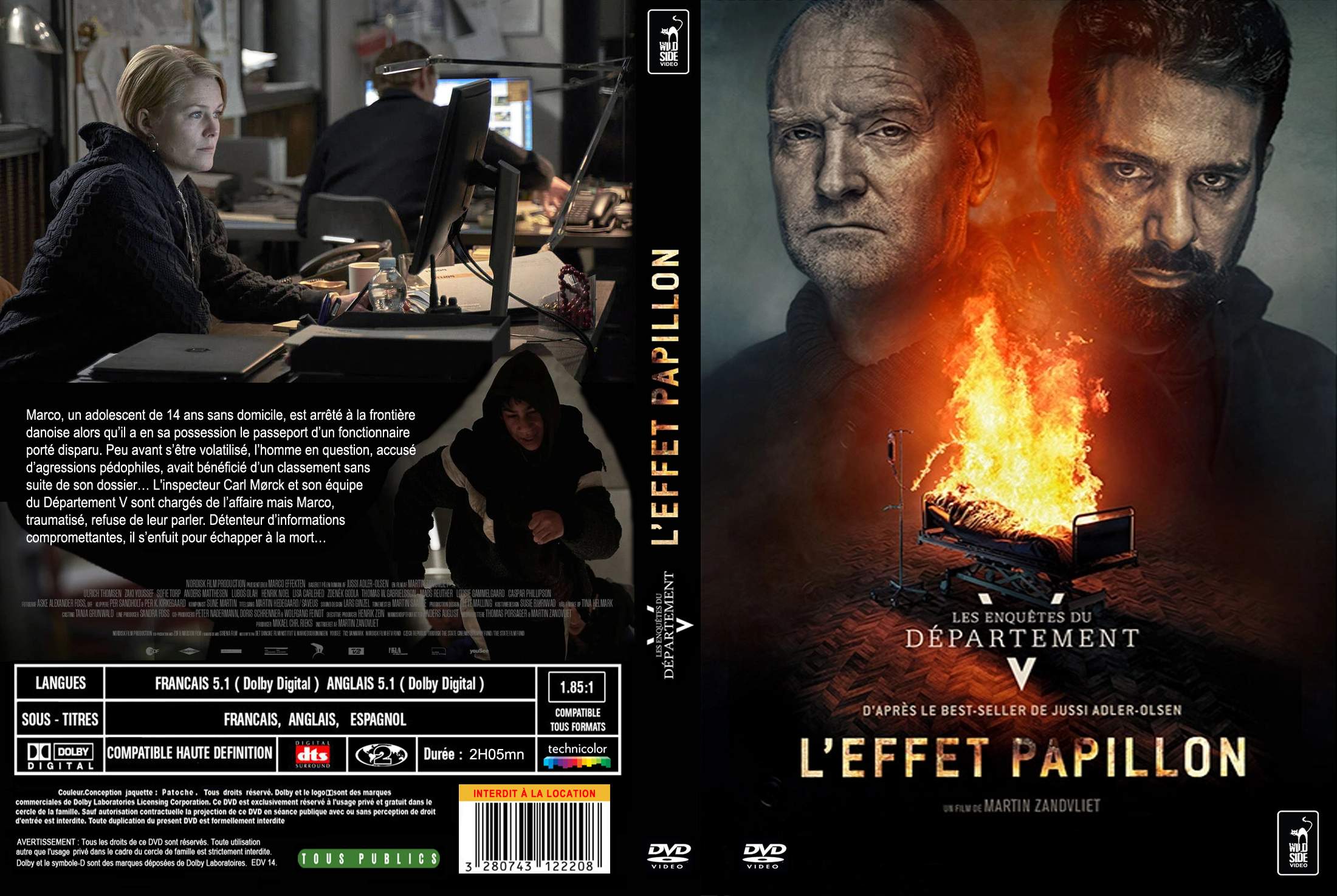 Jaquette DVD Les Enquetes du Departement V - L