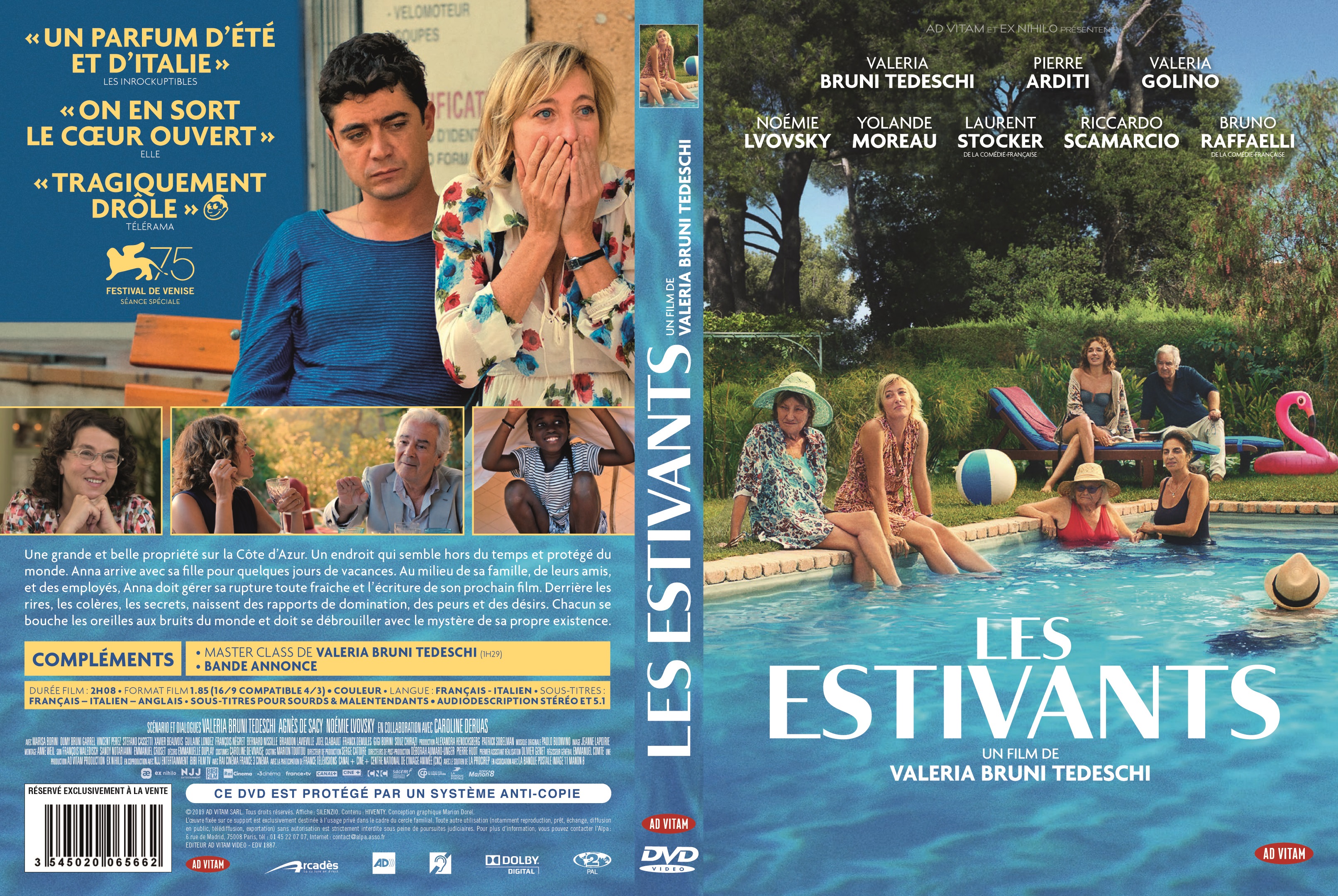 Jaquette DVD Les Estivants