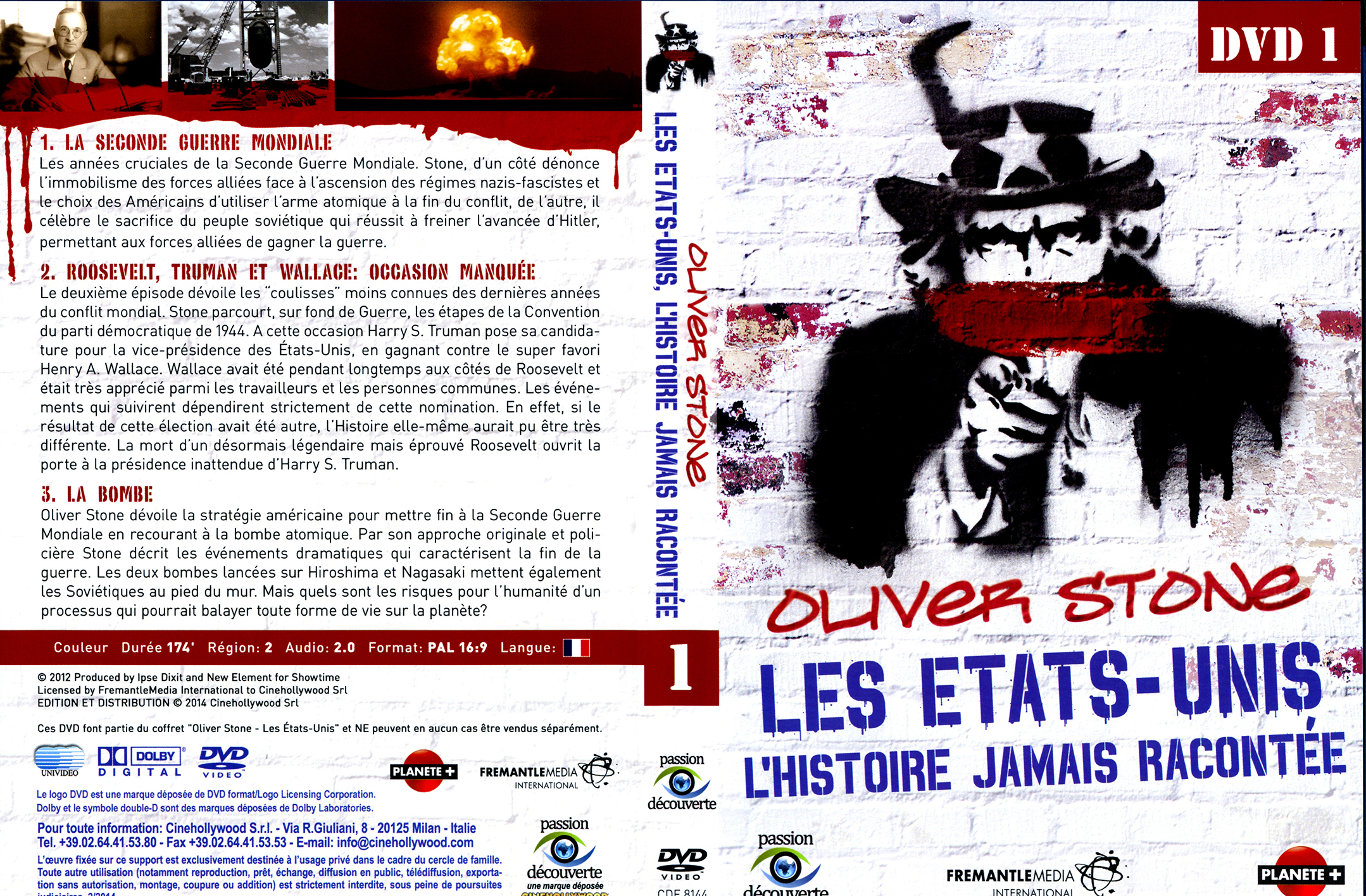 Jaquette DVD Les Etats-Unis L