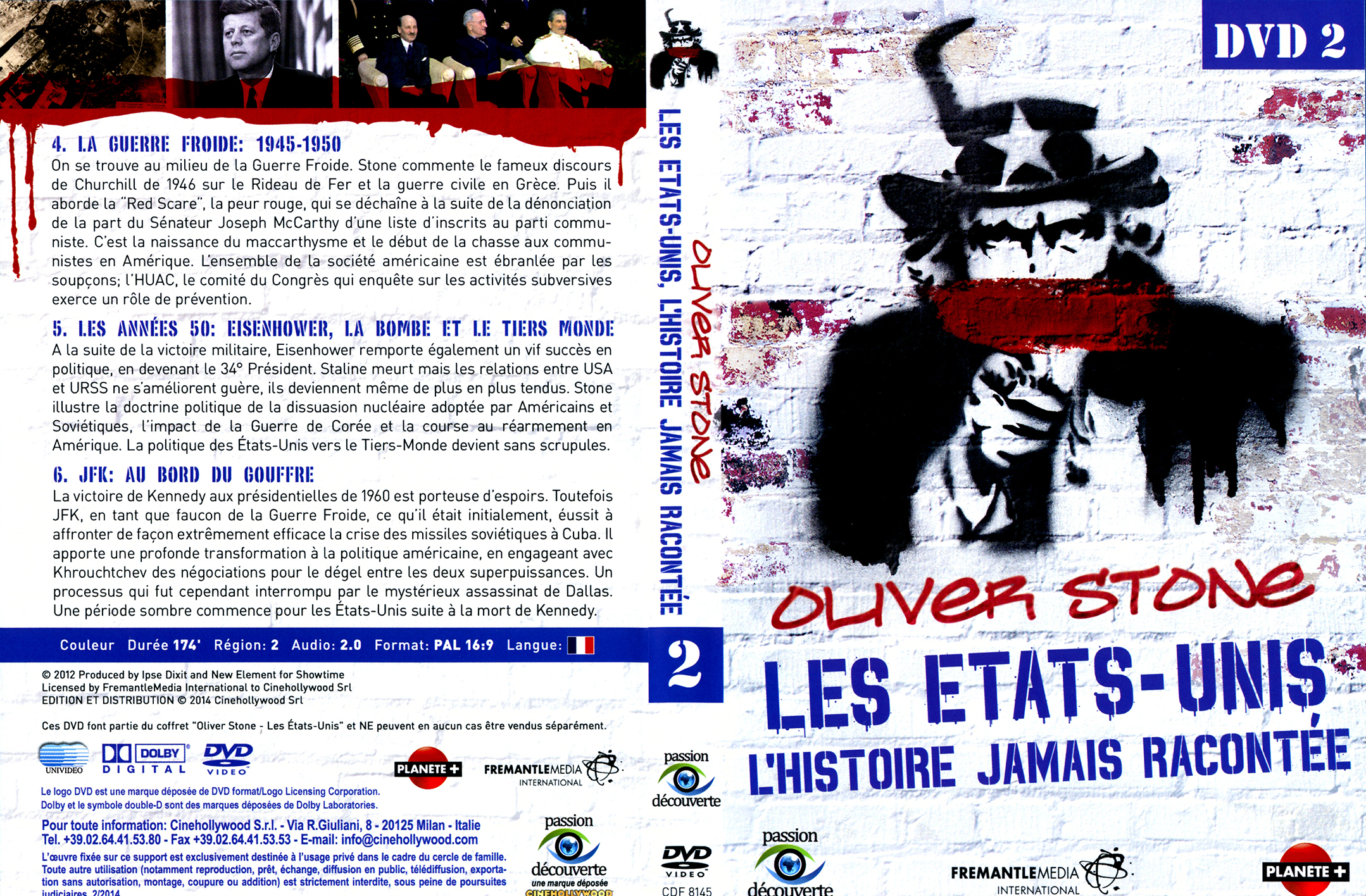 Jaquette DVD Les Etats-Unis L