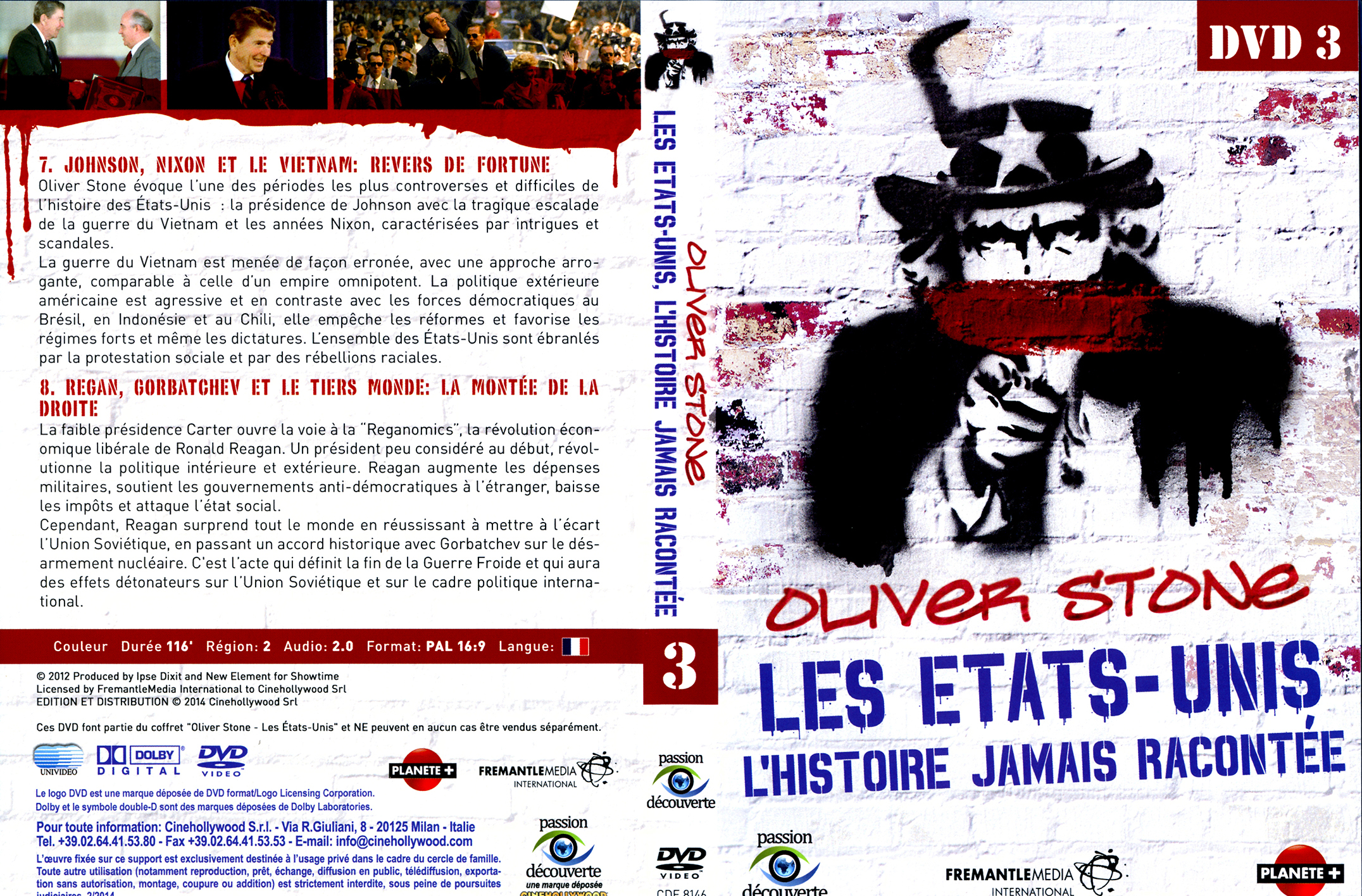 Jaquette DVD Les Etats-Unis L