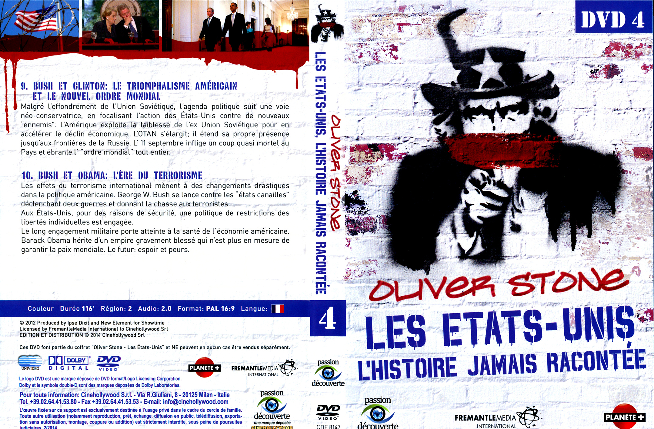 Jaquette DVD Les Etats-Unis L