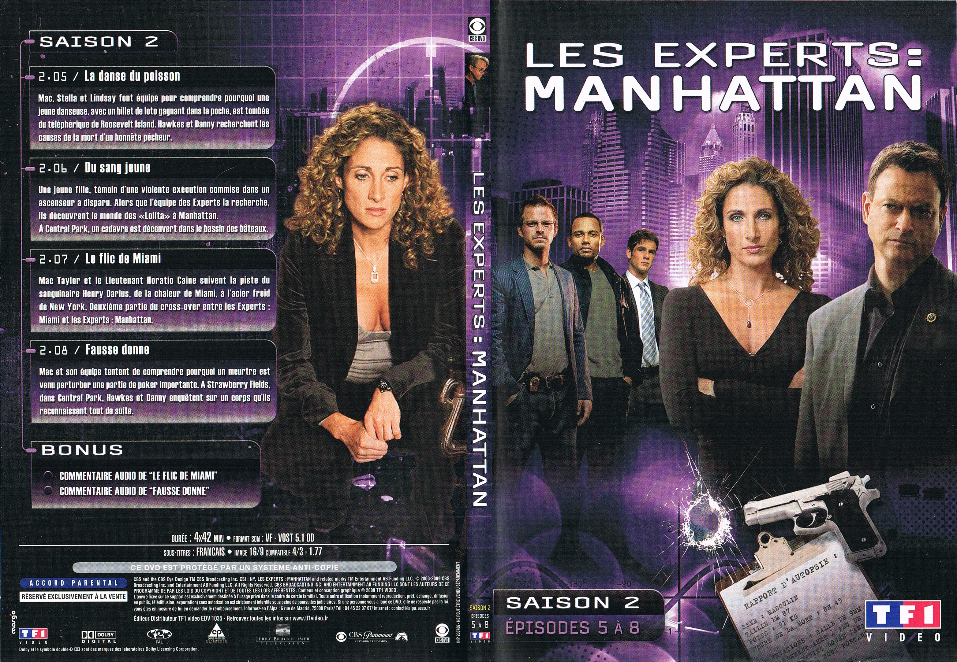 Jaquette DVD Les Experts Manhattan Saison 2 Ep 05  08
