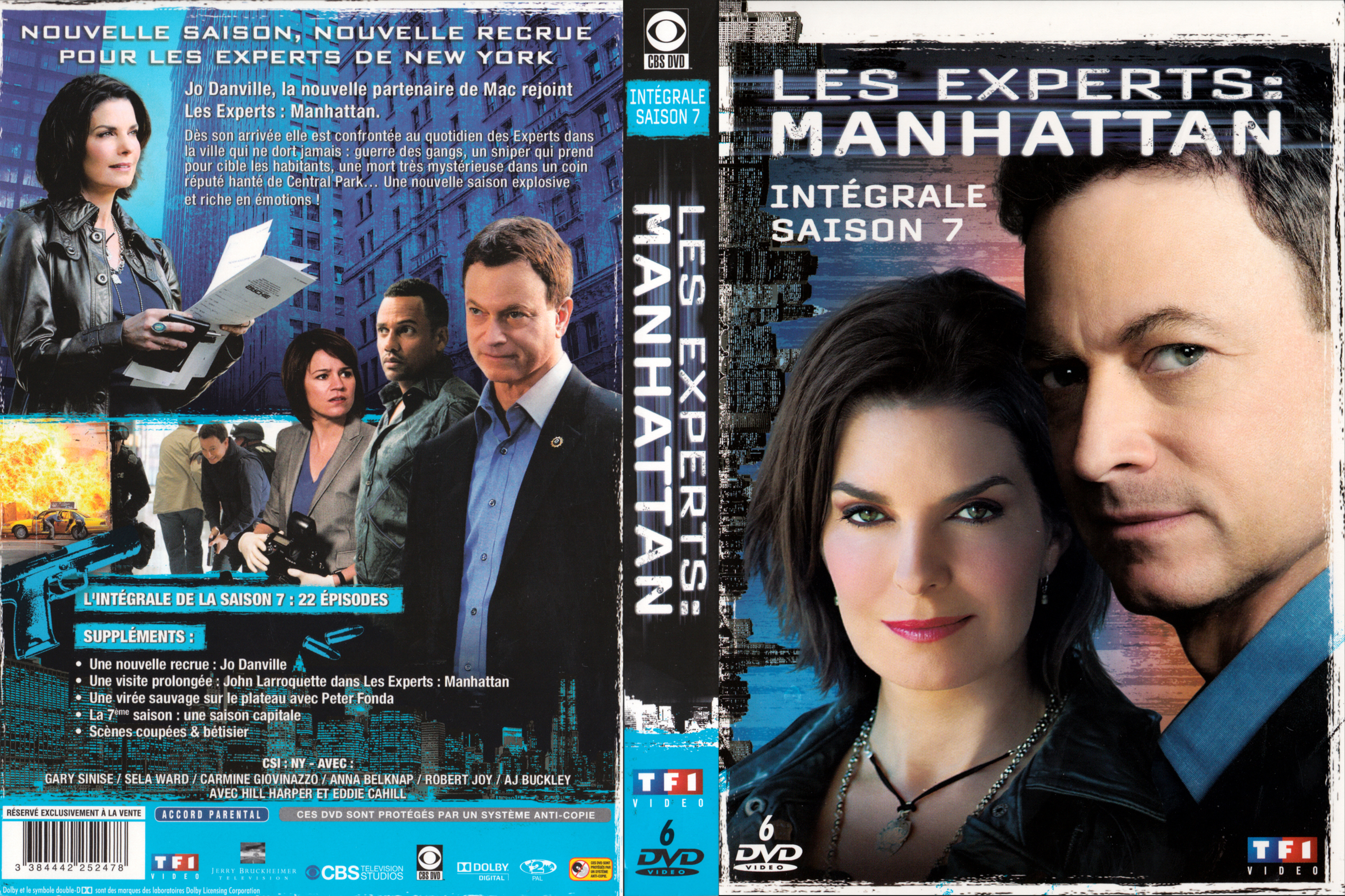 Jaquette DVD Les Experts Manhattan Saison 7