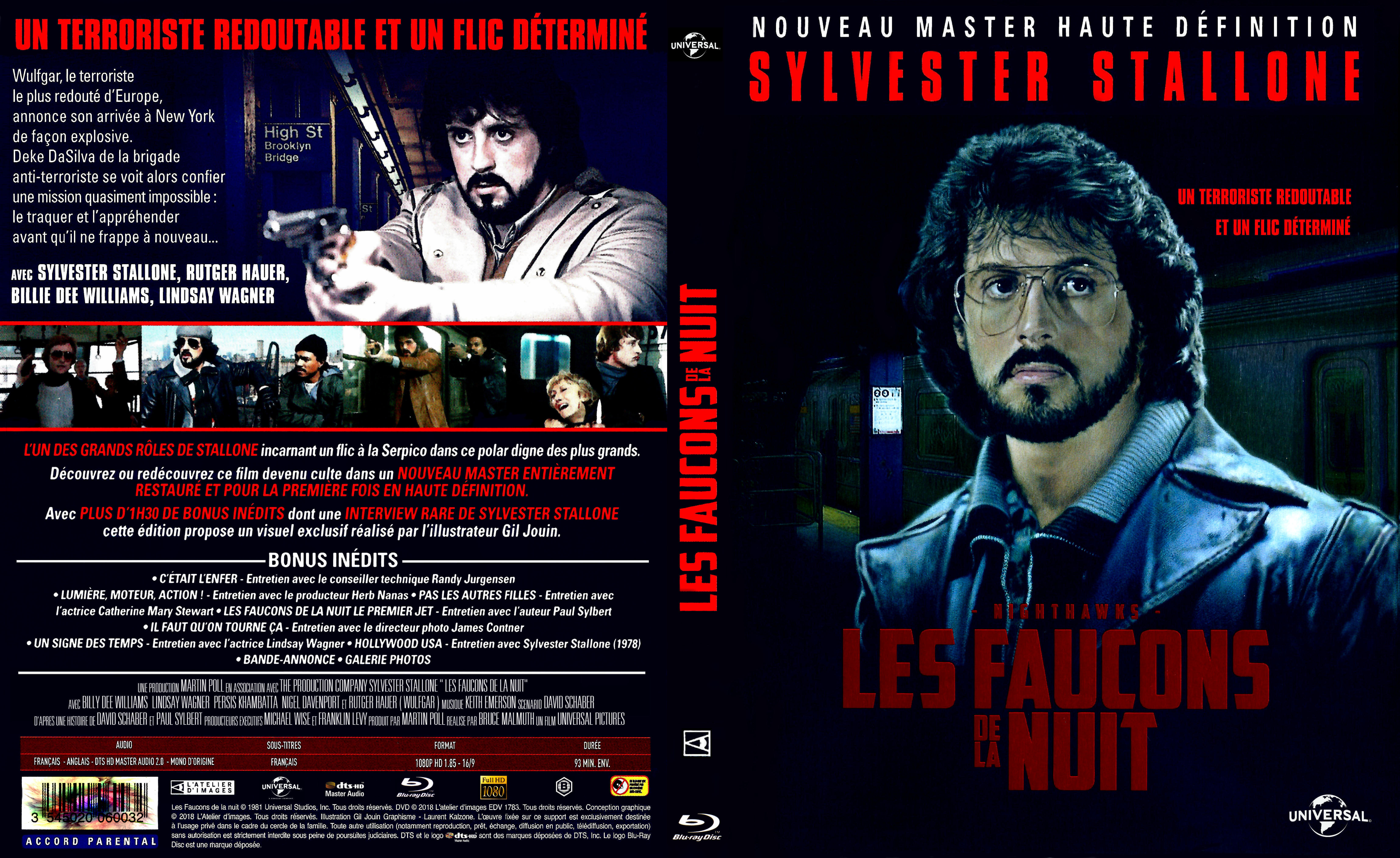Jaquette DVD Les Faucons de la Nuit (BLU-RAY)