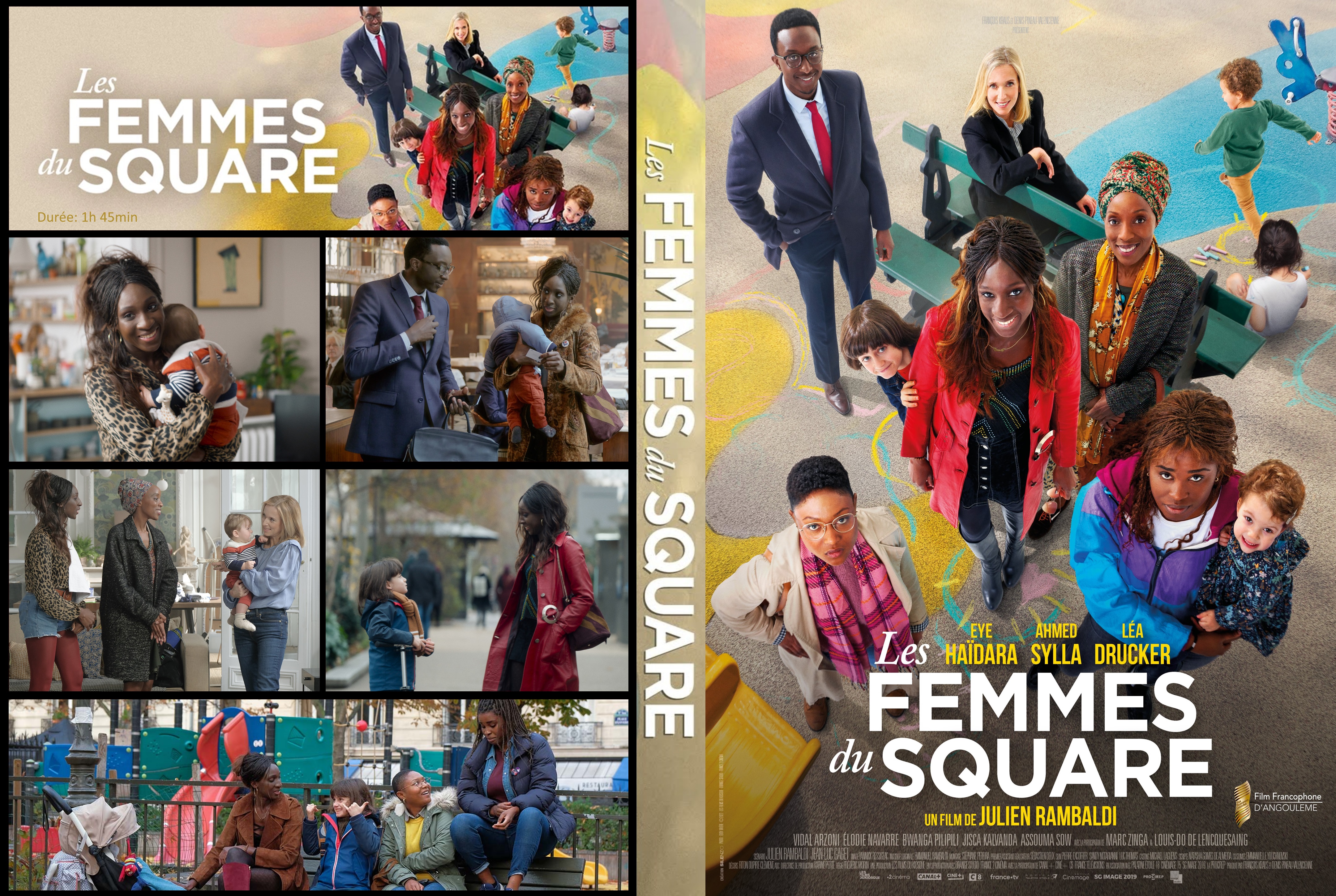 Jaquette DVD Les Femmes du Square custom