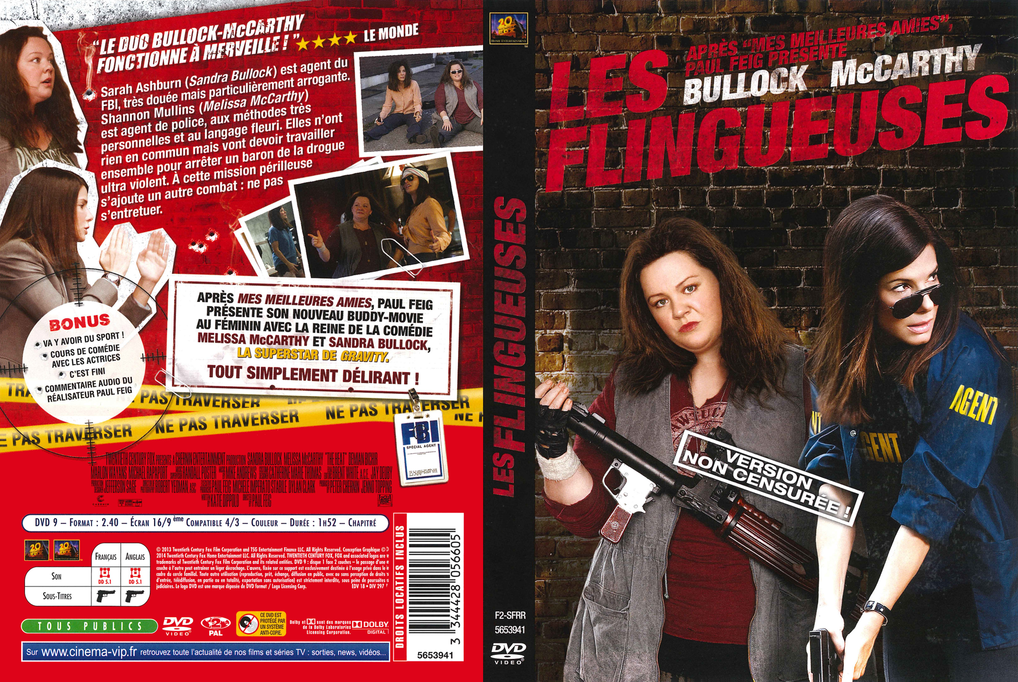 Jaquette DVD Les Flingueuses