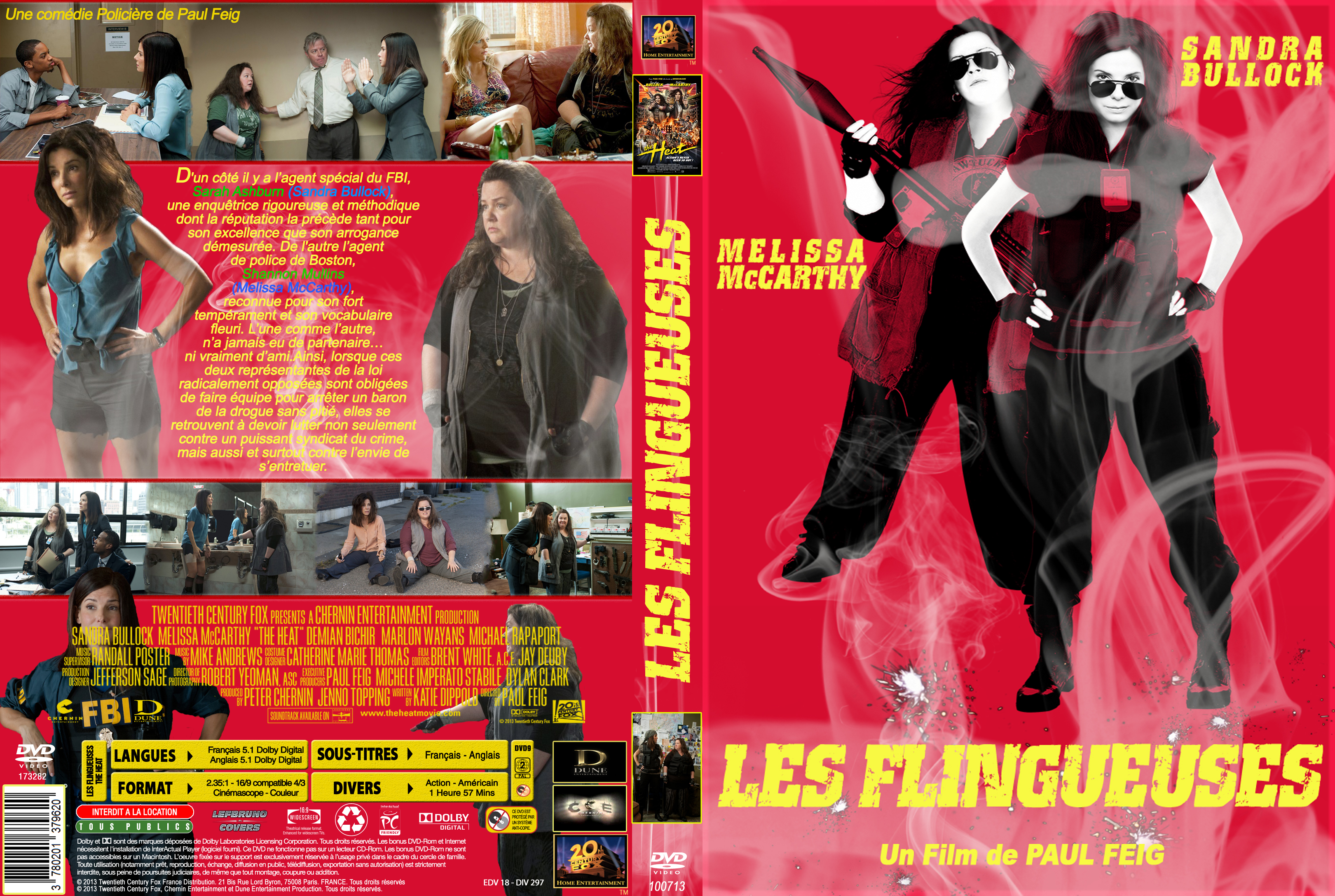 Jaquette DVD Les Flingueuses custom