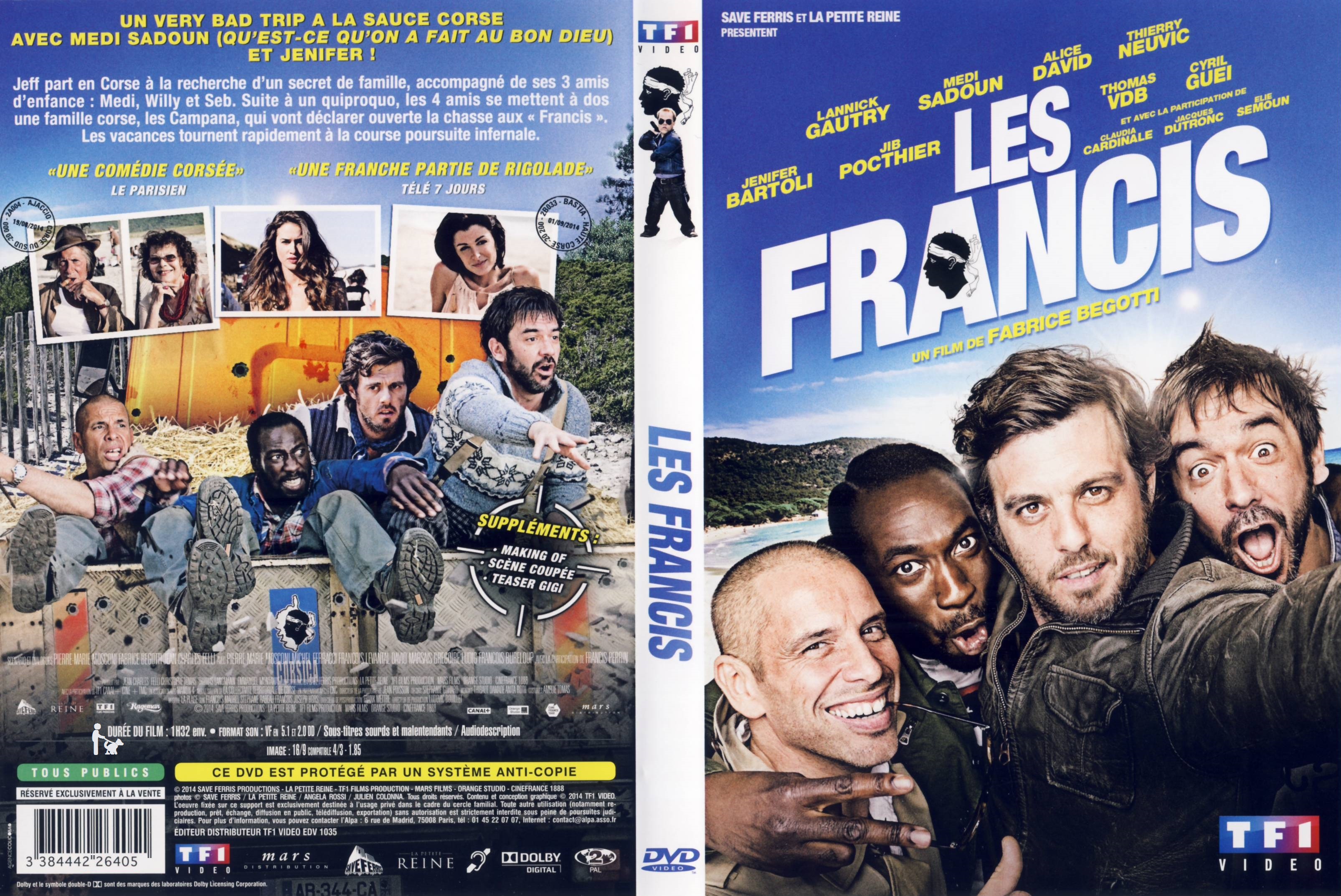 Jaquette DVD Les Francis