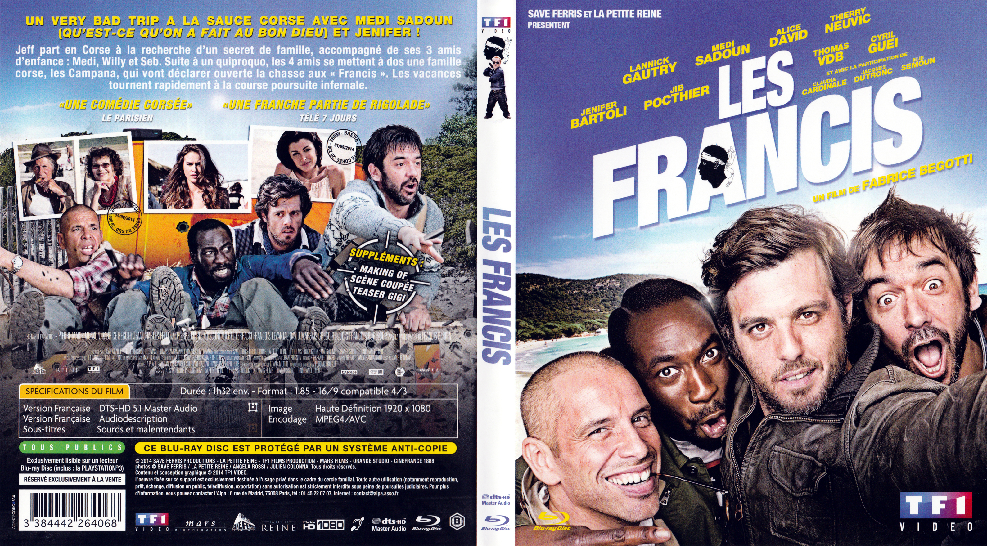 Jaquette DVD Les Francis (BLU-RAY)