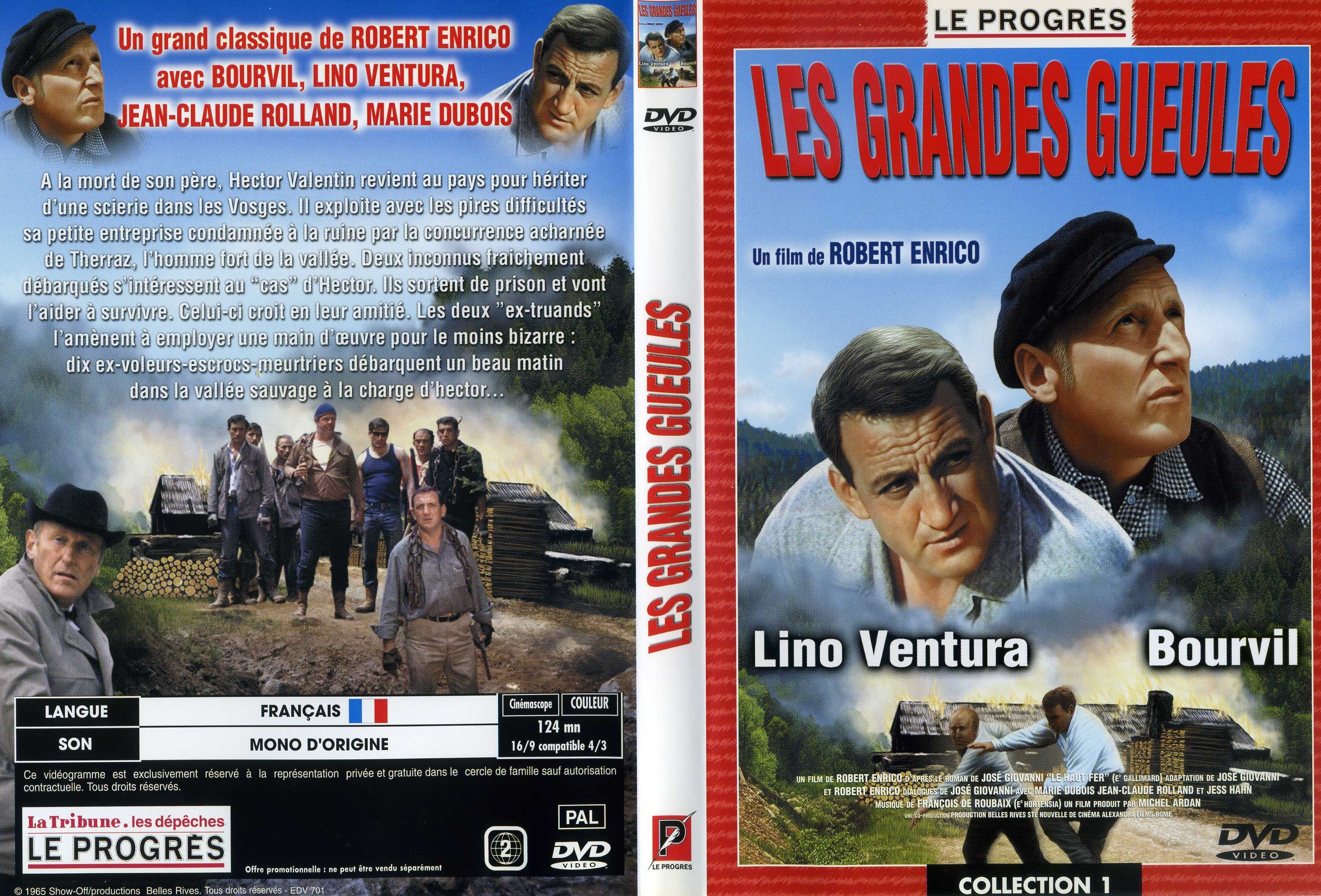 Jaquette DVD Les Grandes Gueules v3