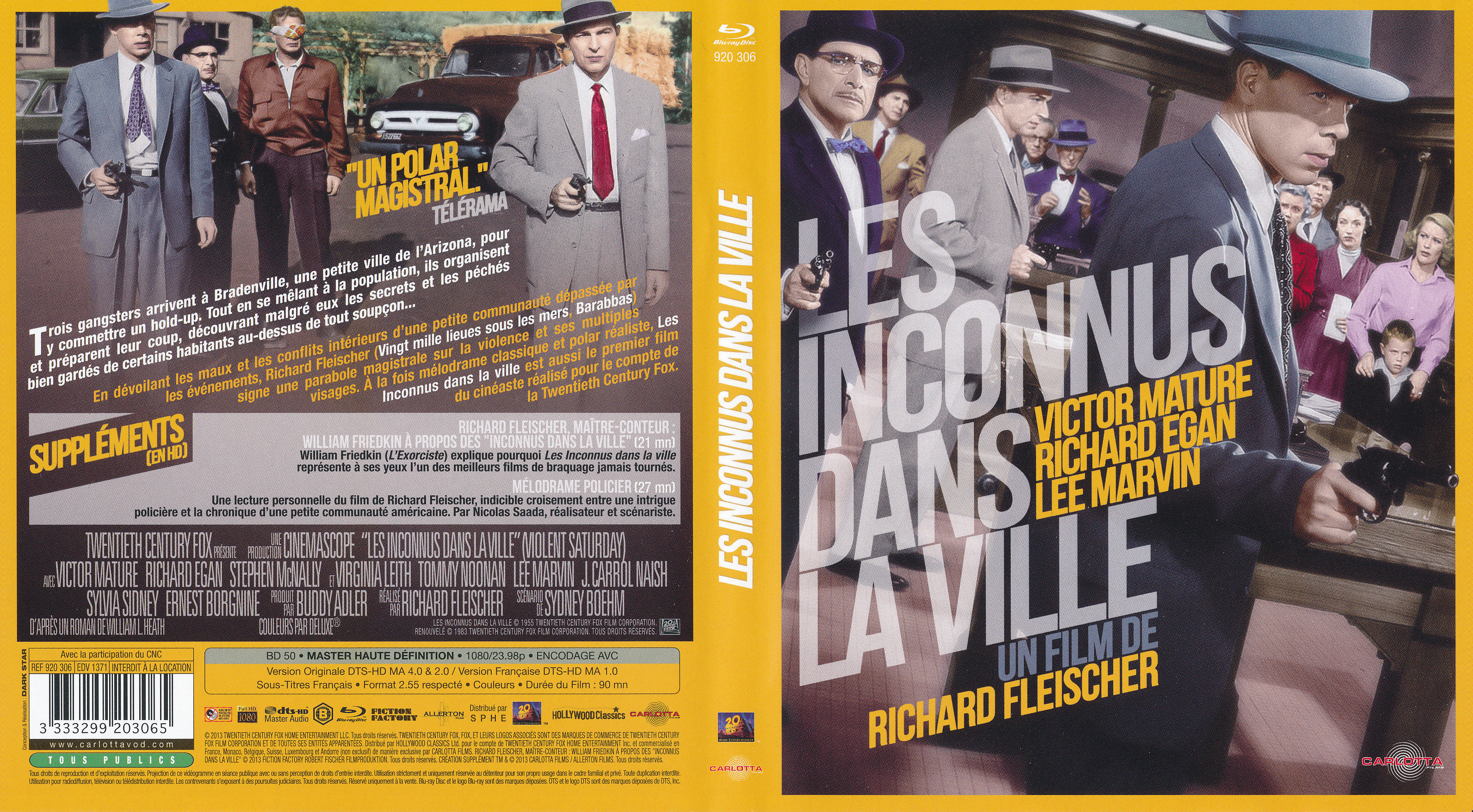 Jaquette DVD Les Inconnus dans la Ville (BLU-RAY)