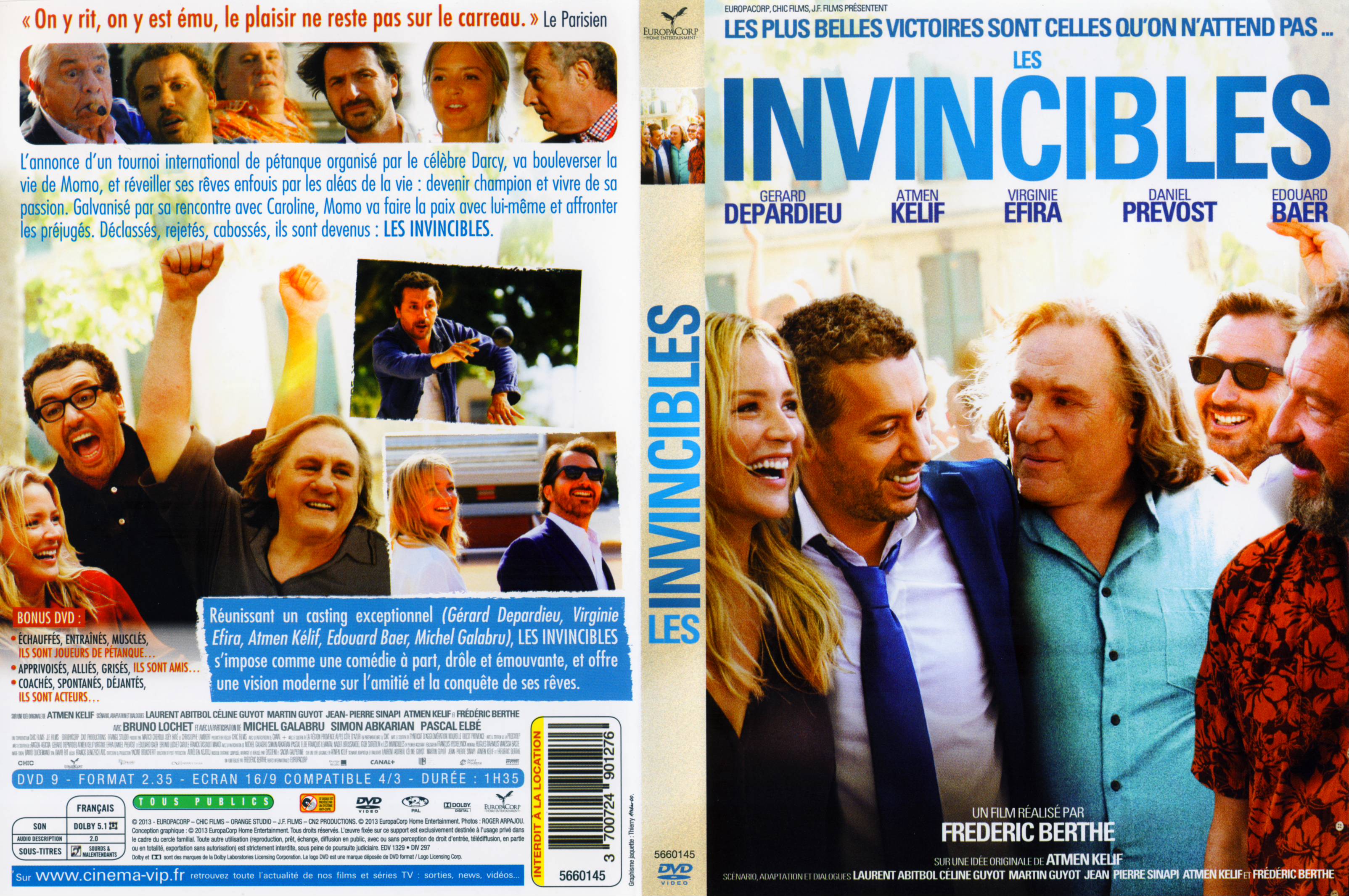 Jaquette DVD Les Invincibles