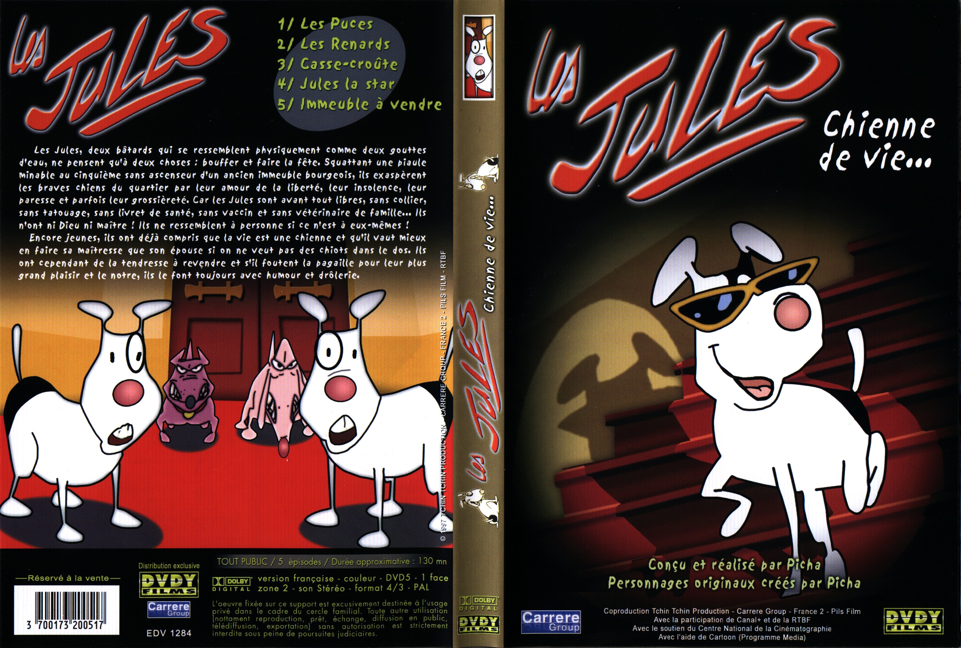 Jaquette DVD Les Jules - Chienne de vie