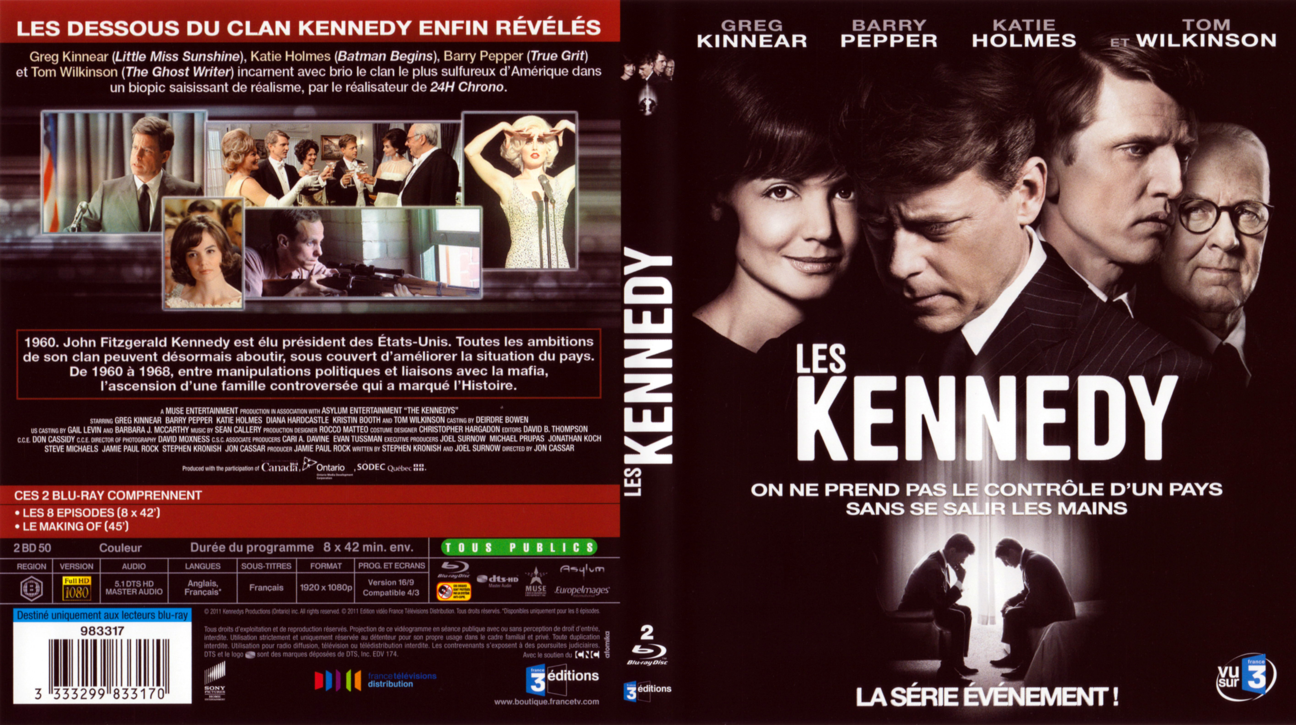 Jaquette DVD Les Kennedy (BLU-RAY)