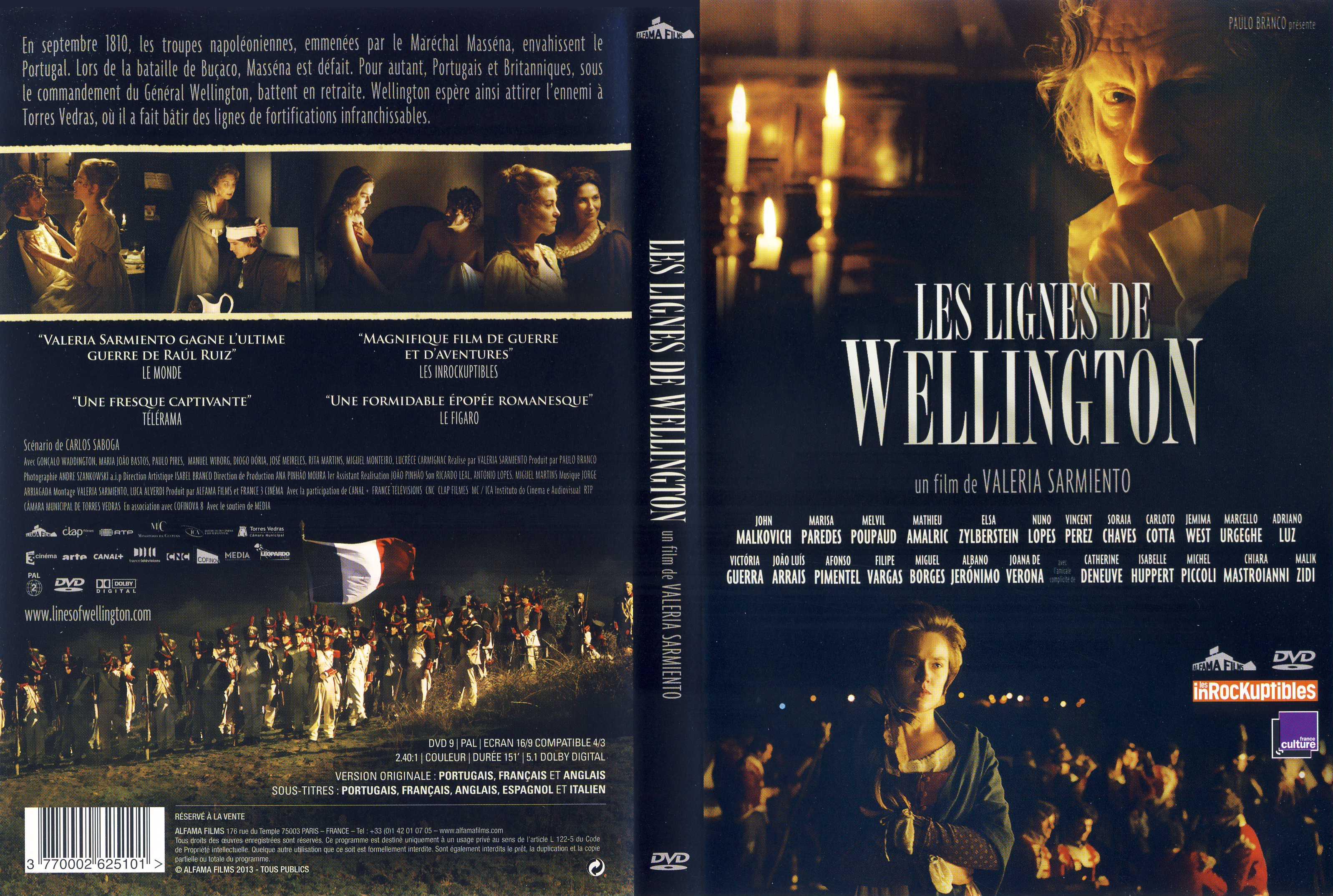 Jaquette DVD Les Lignes de Wellington